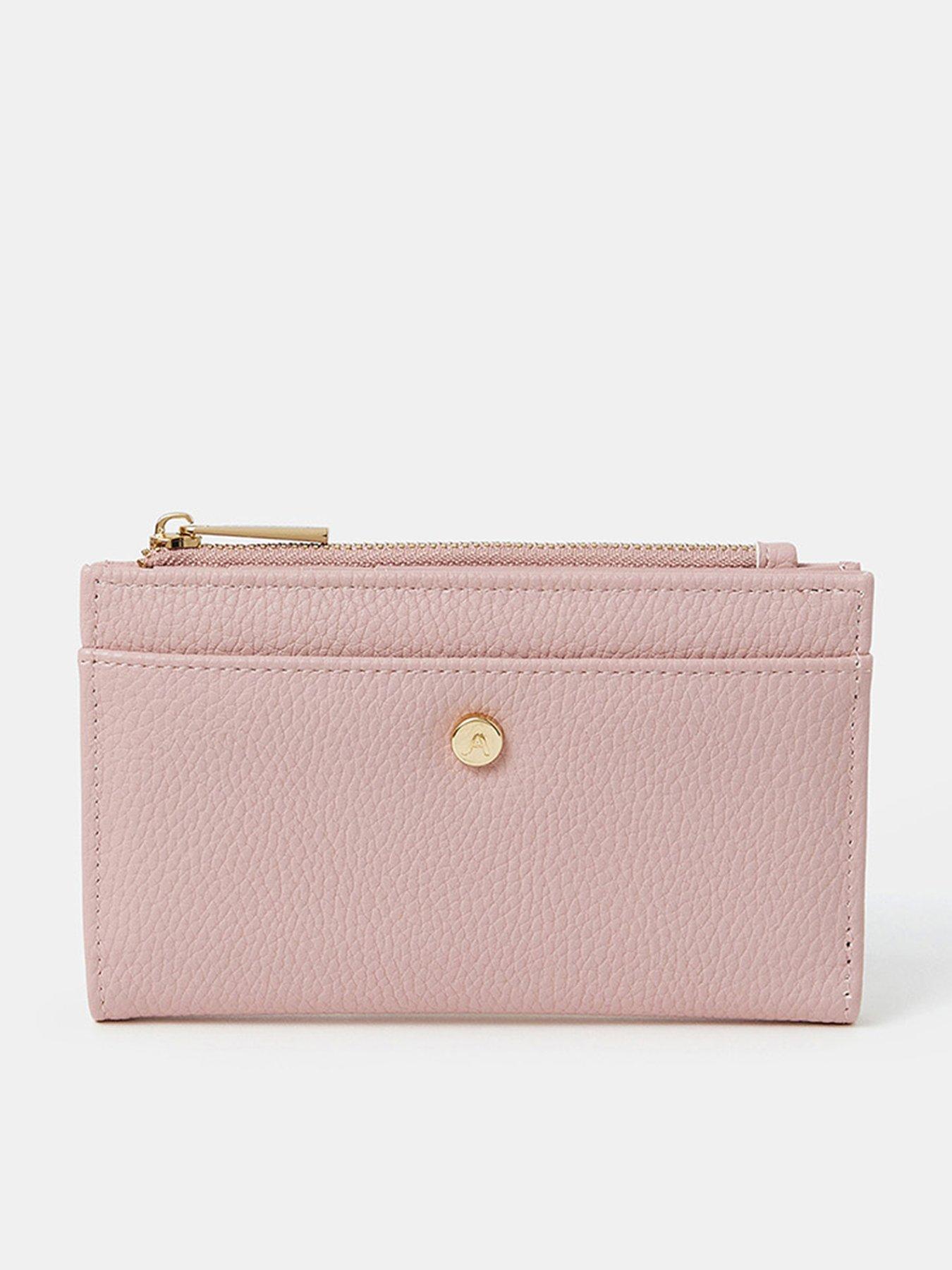 accessorize-medium-slimline-purse-pink