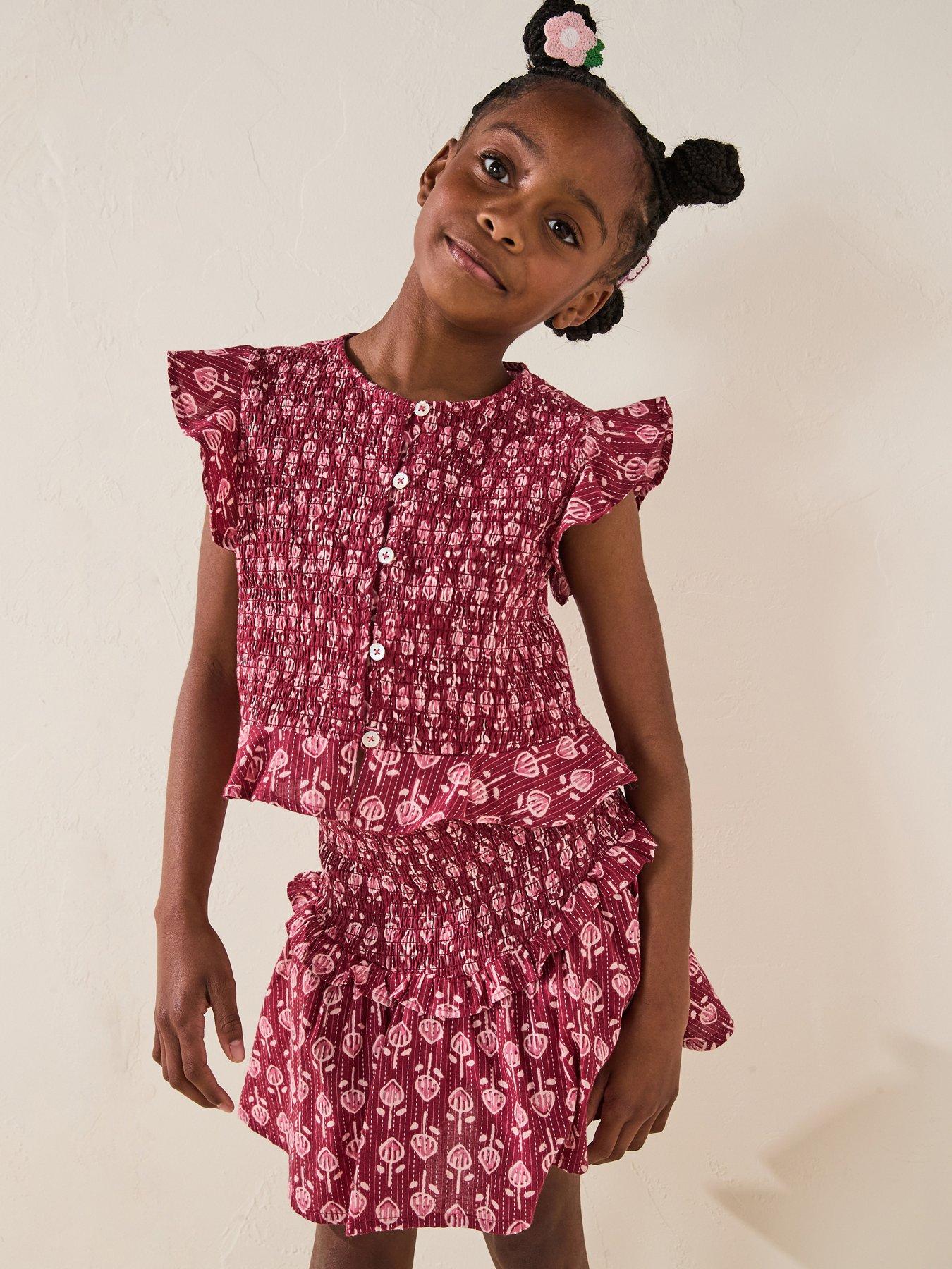 mango-girls-shirred-bombai-co-ord-blouse-red