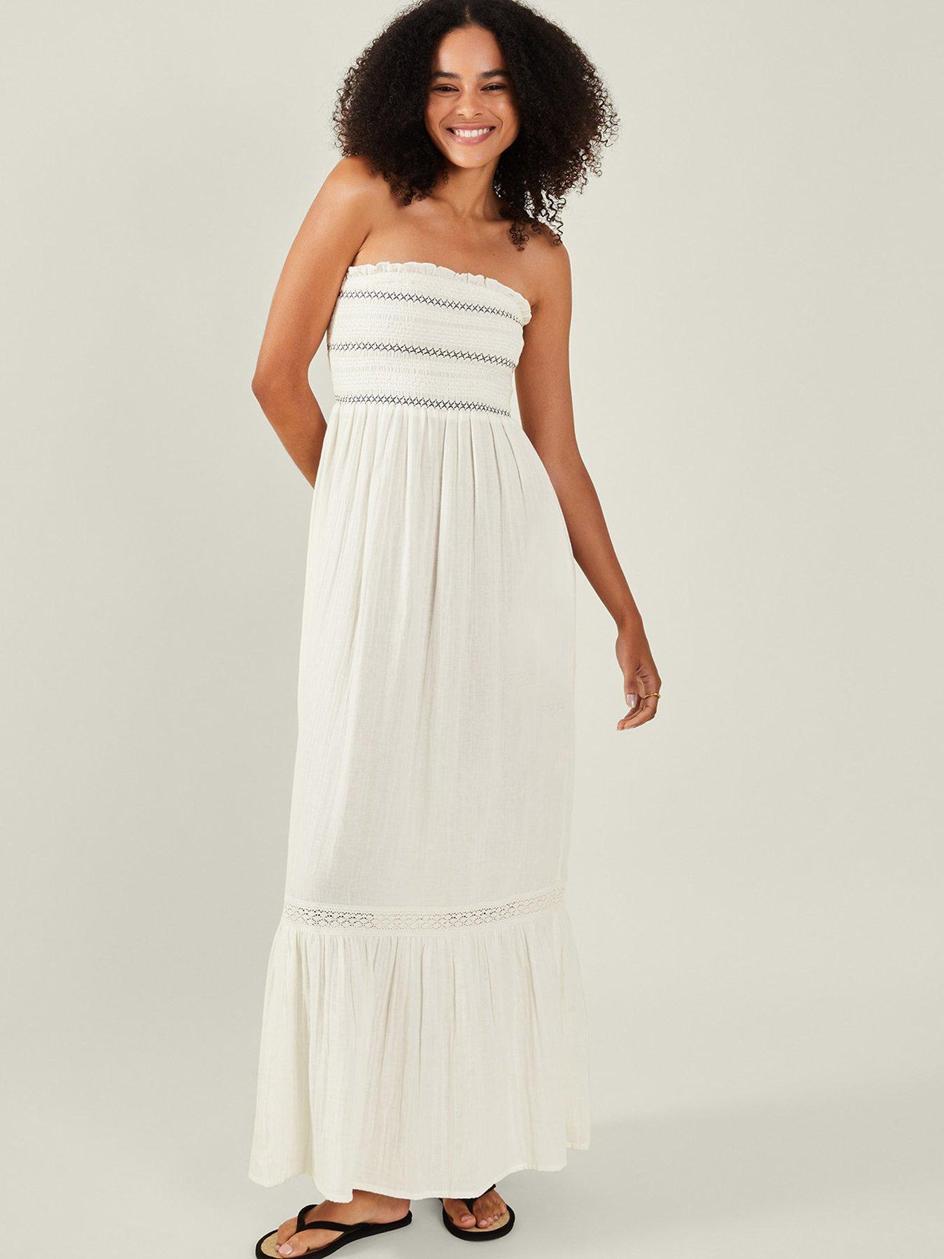 accessorize-ivory-shirred-bandeau-maxi-dress-ivory-cream