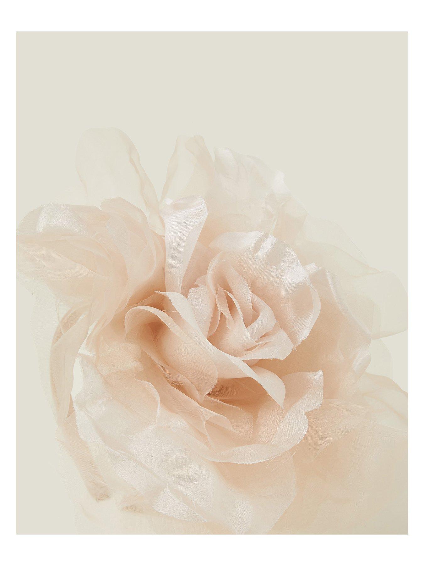 Image 4 of 4 of Accessorize Connie Corsage Headband - Champagne