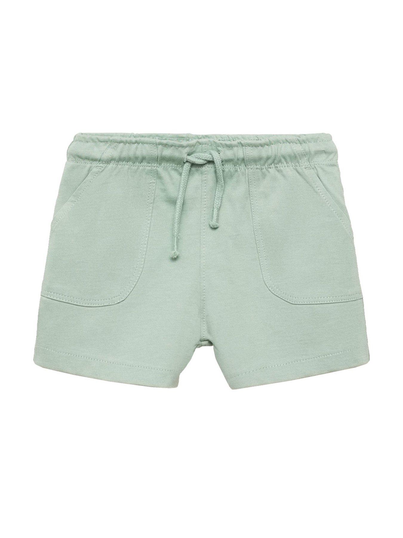  image of mango-younger-boys-sweat-shorts-green