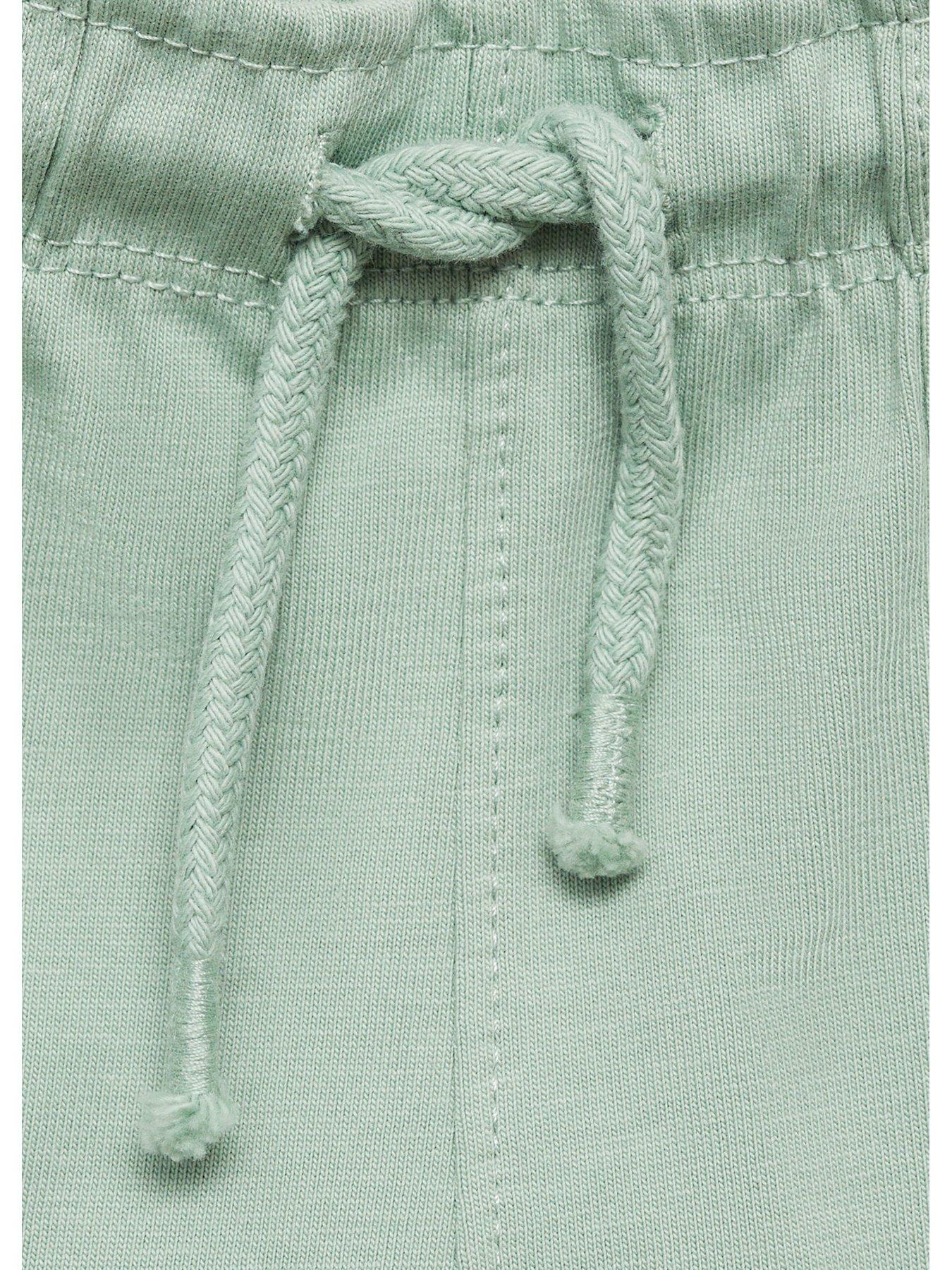  image of mango-younger-boys-sweat-shorts-green