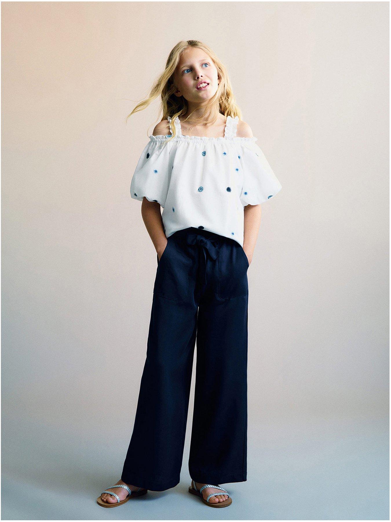 mango-girls-trousers-navy