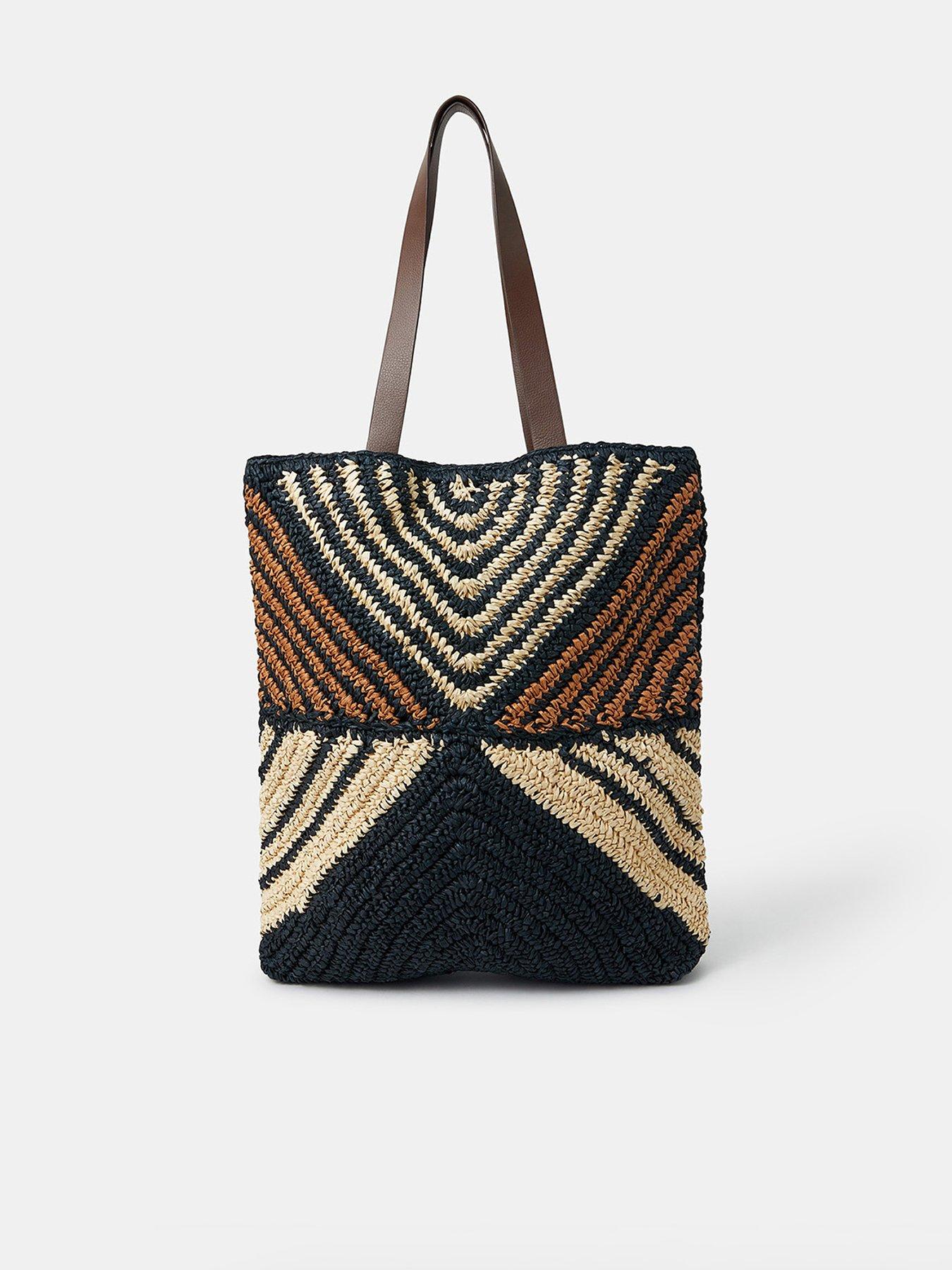 accessorize-aztec-raffia-shoulder-bag-multi