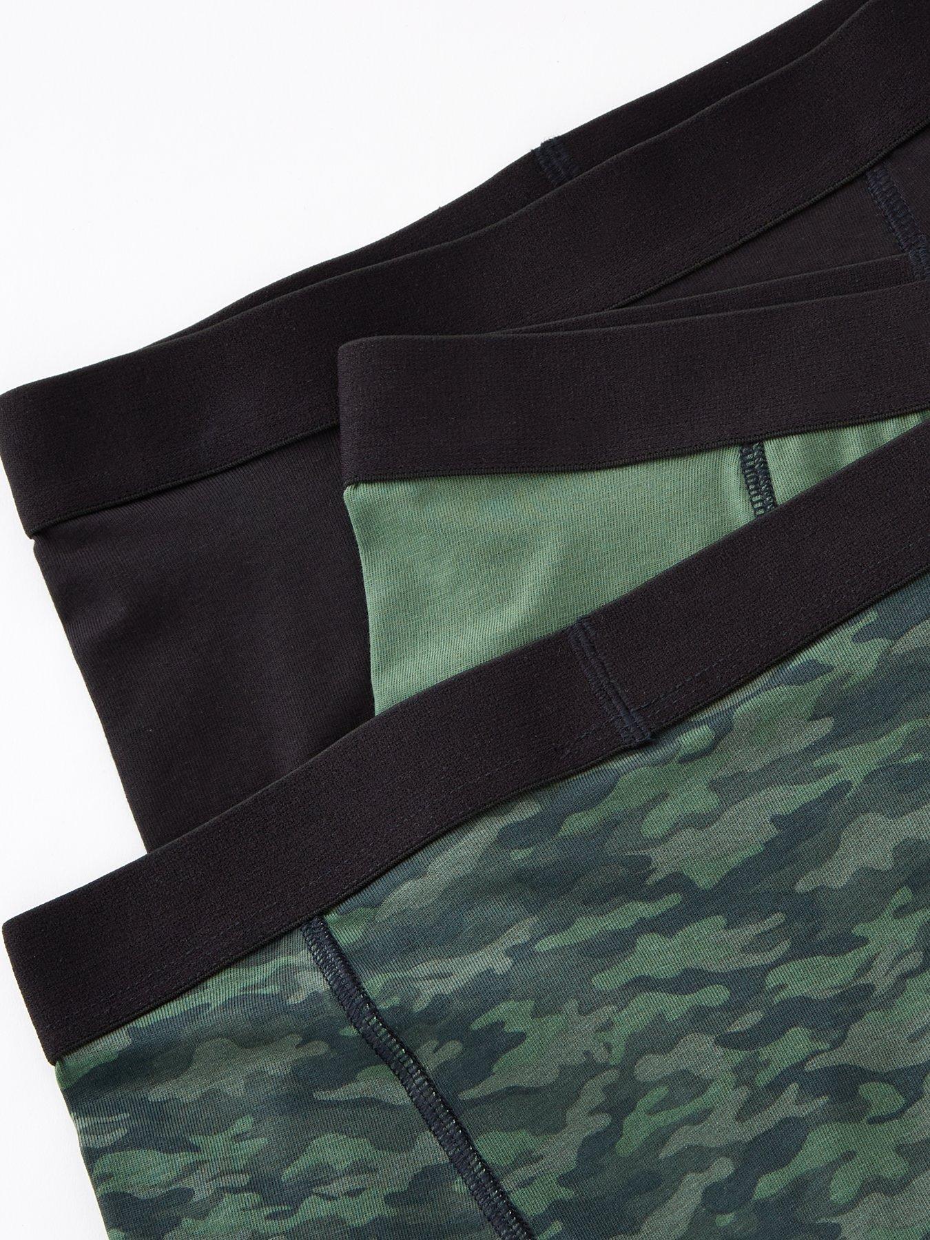  image of v-by-very-boys-7-pack-camo-print-boxers-multi