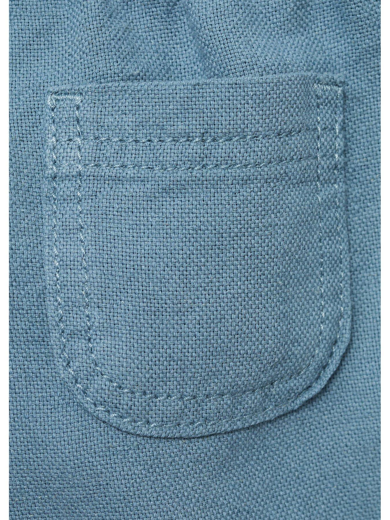  image of mango-baby-boys-woven-shorts-green