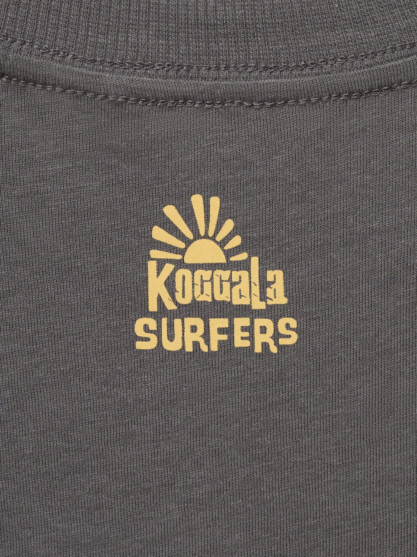  image of mango-boys-surfers-short-sleeve-t-shirt-dark-grey