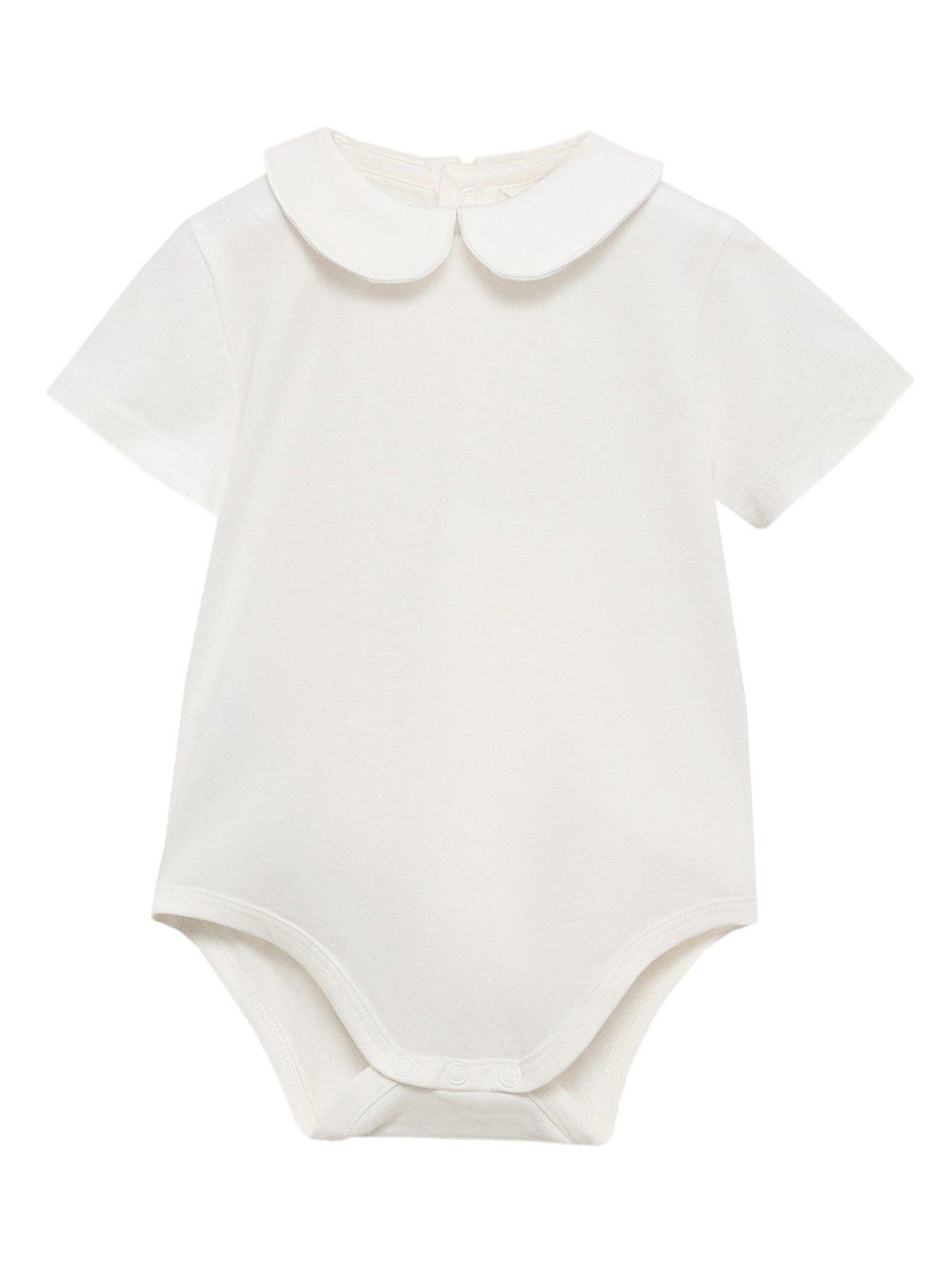 mango-baby-unisex-short-sleeve-bodysuit-light-cream