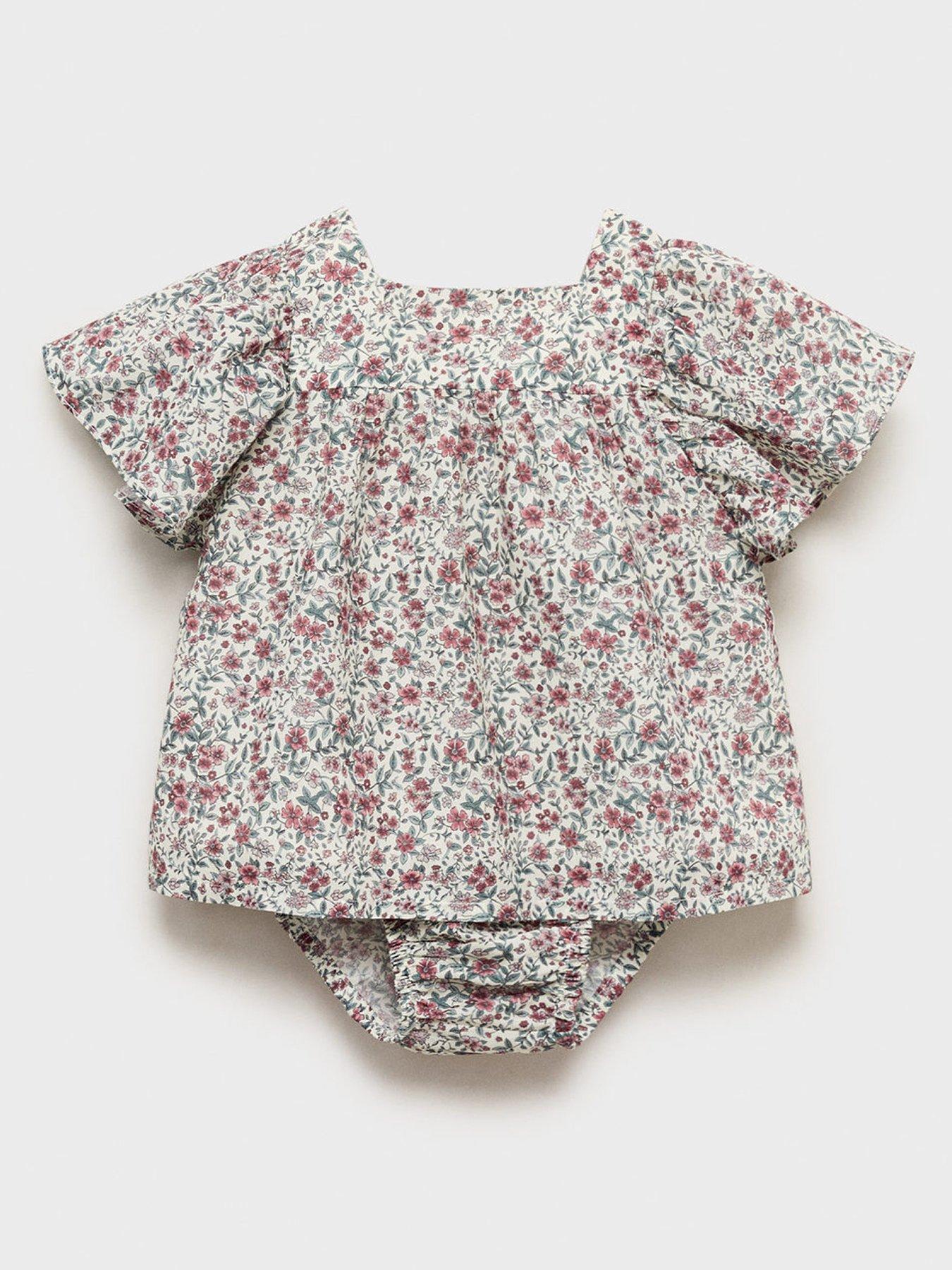 mango-baby-girls-floral-printed-dress-knickers-pink