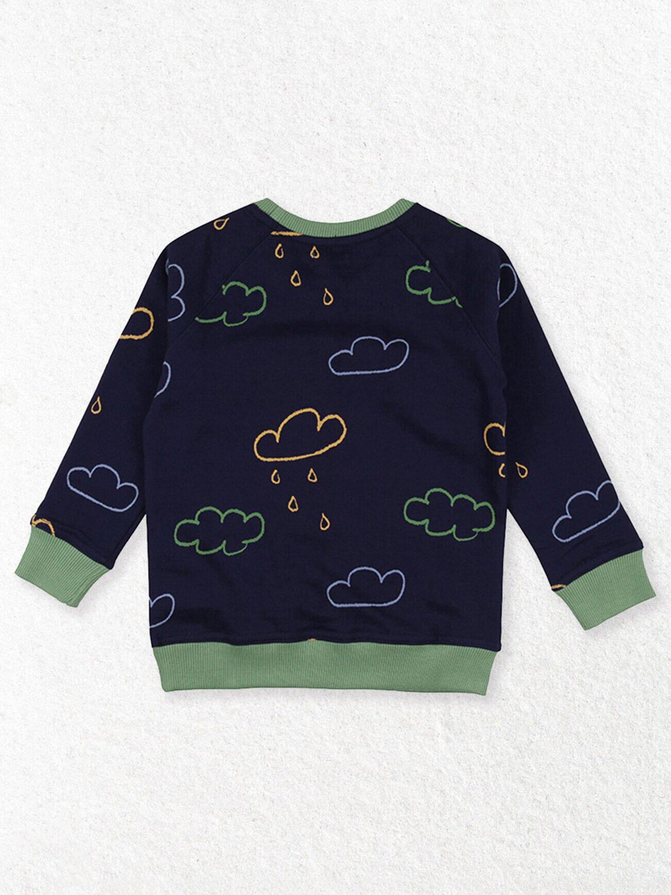  image of lilly-sid-boys-weather-sweatshirt-navy