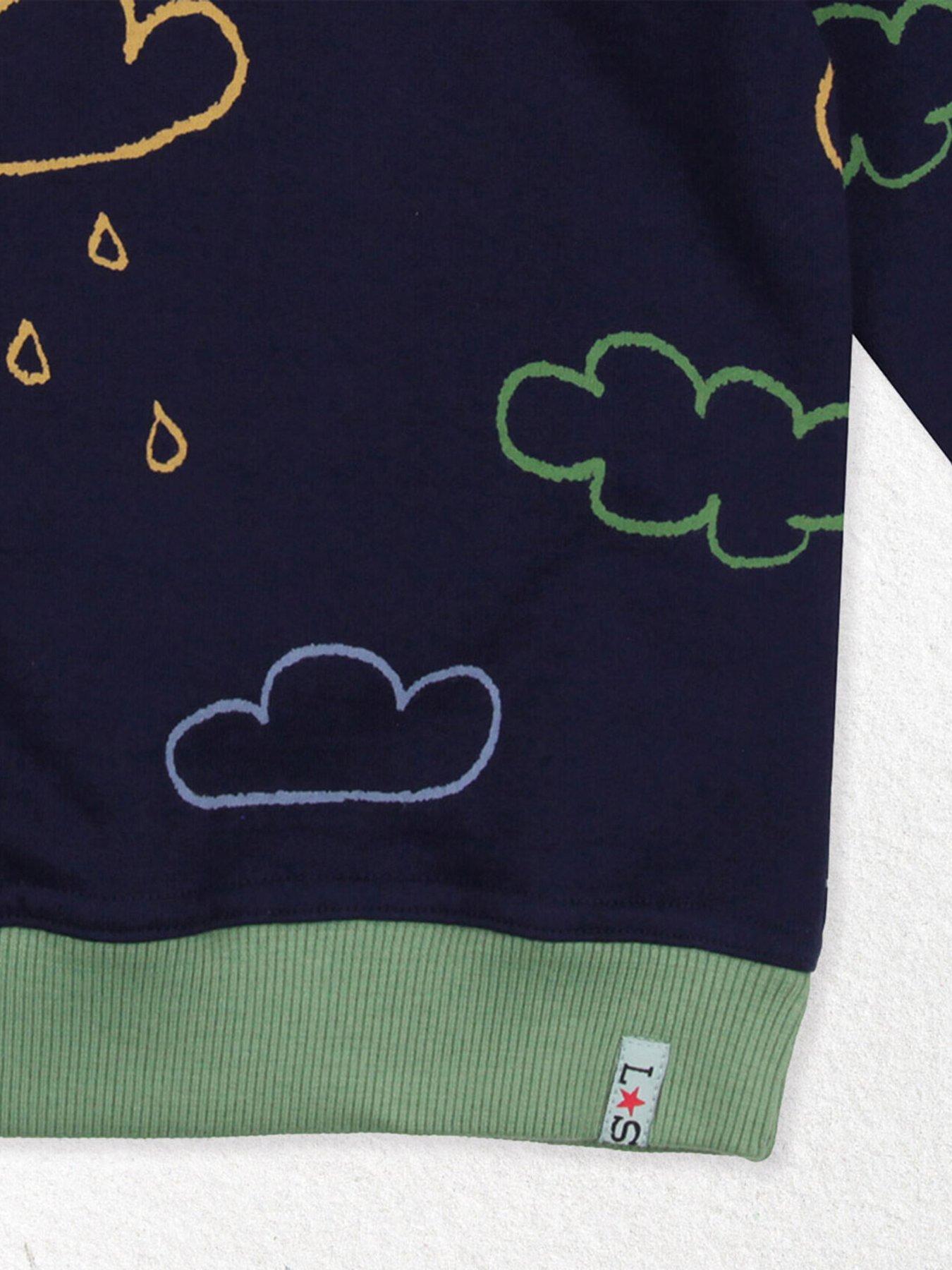  image of lilly-sid-boys-weather-sweatshirt-navy