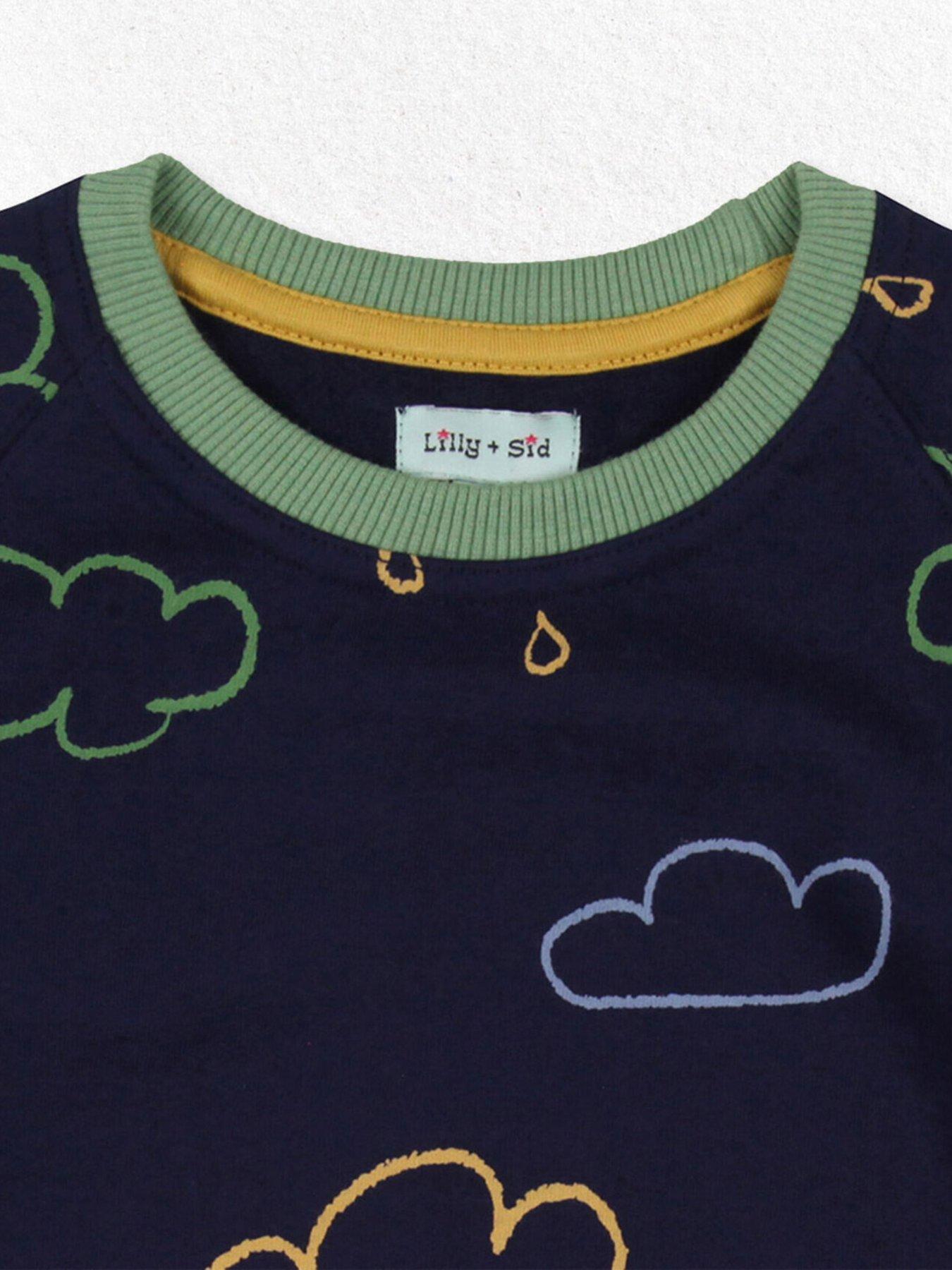  image of lilly-sid-boys-weather-sweatshirt-navy