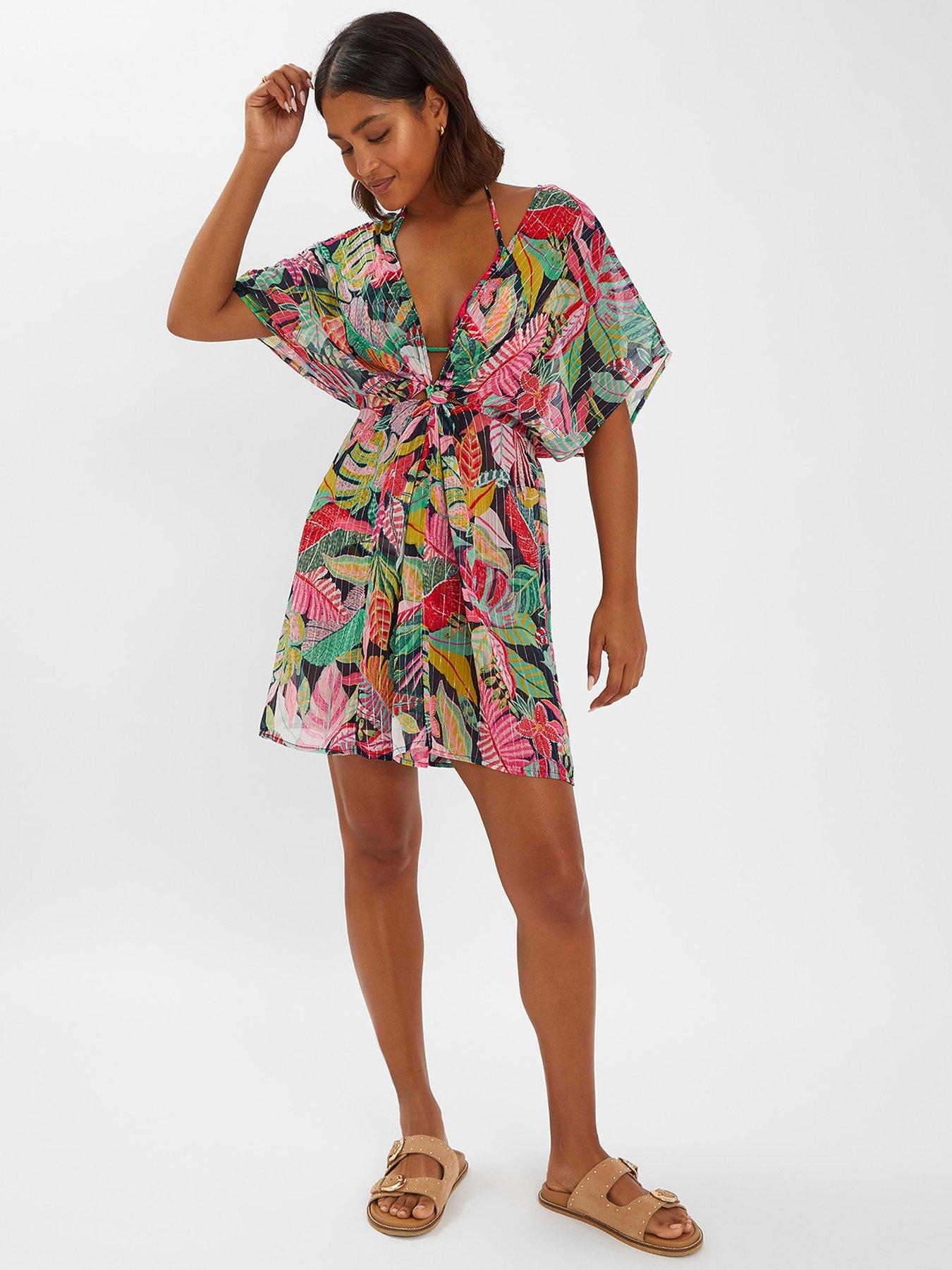 accessorize-tropical-print-chiffon-kaftan-cover-up-black