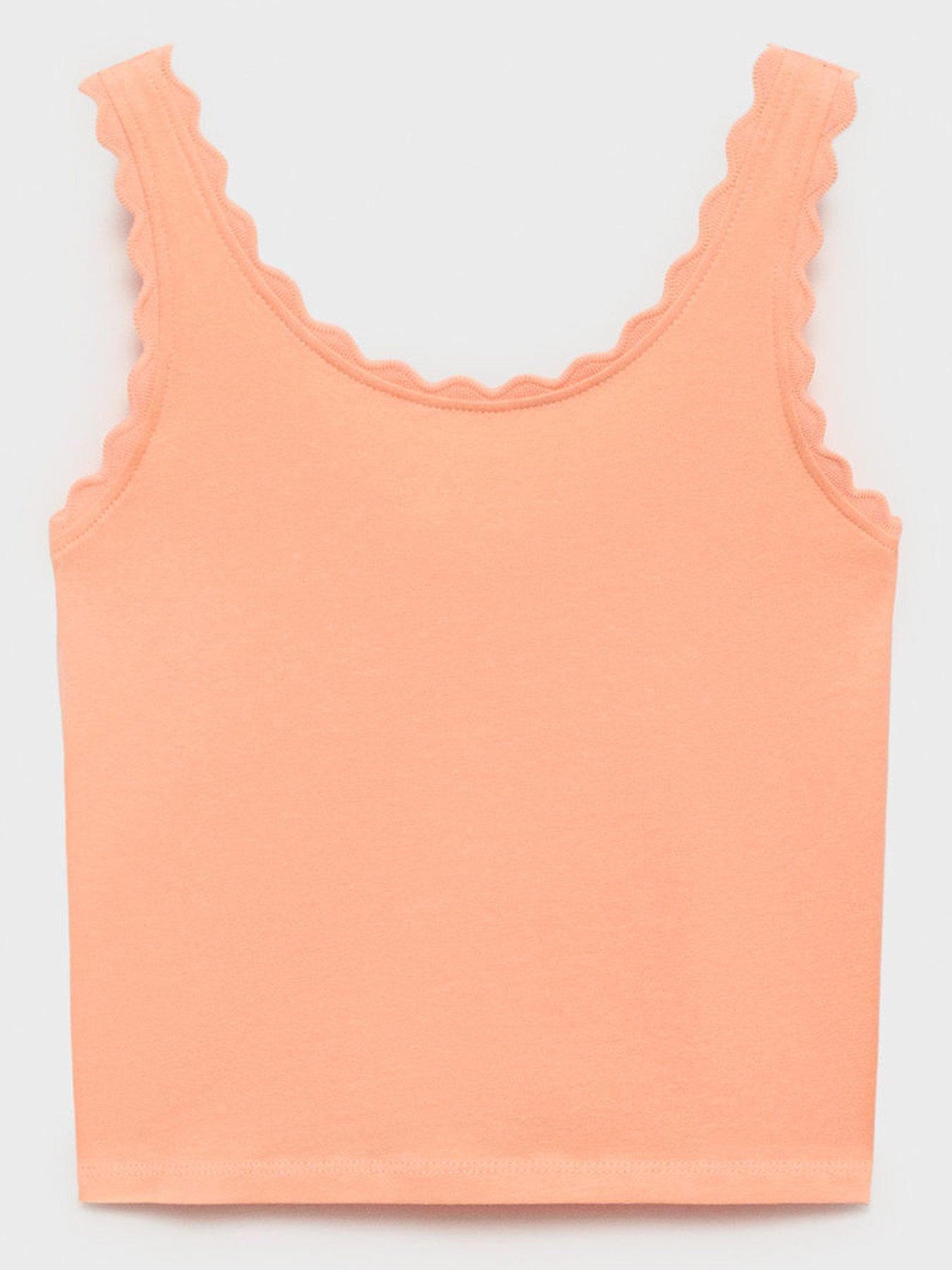 mango-girls-crochet-trim-vest-top-orange