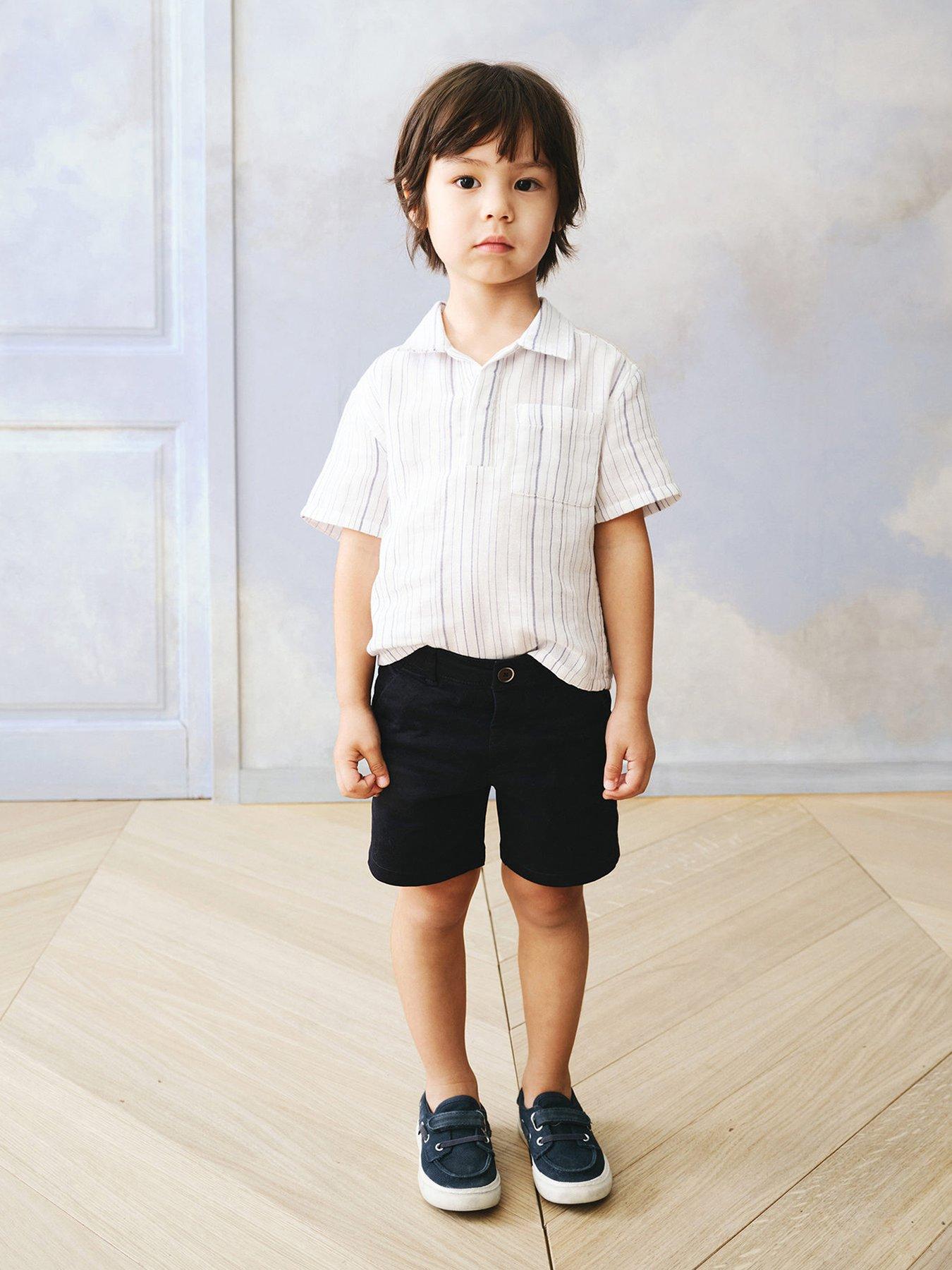 Mango Younger Boys Bermuda Shorts - Navy