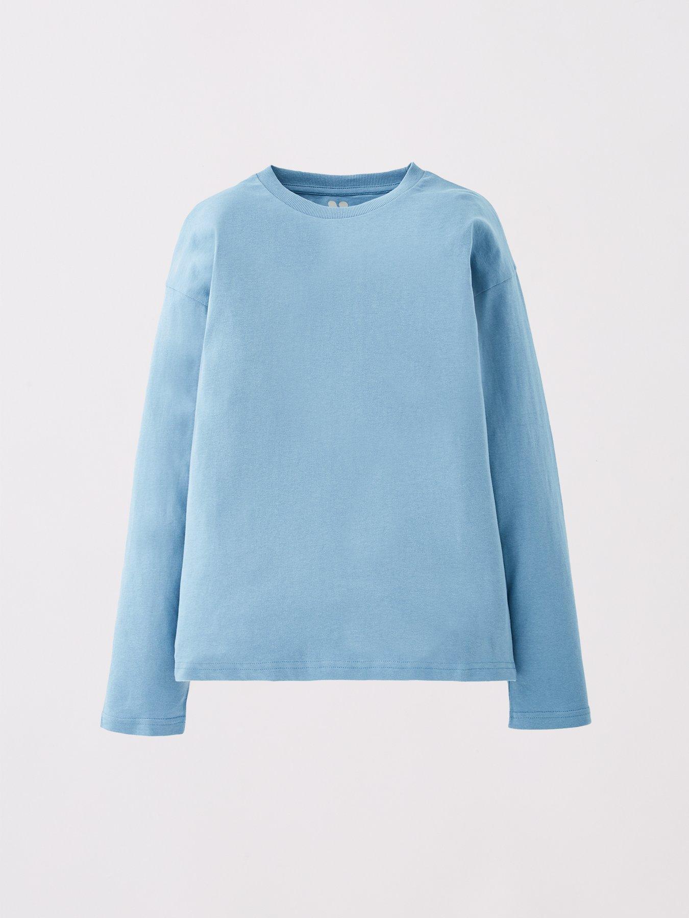  image of v-by-very-boys-long-sleeve-varsity-5-pack-t-shirts-multi