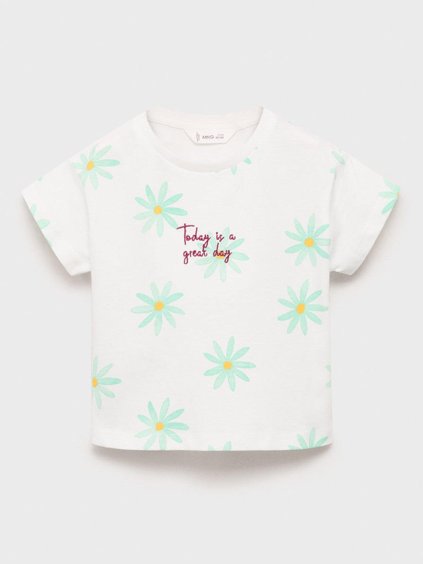 mango-younger-girls-great-day-short-sleeve-tshirt-light-cream