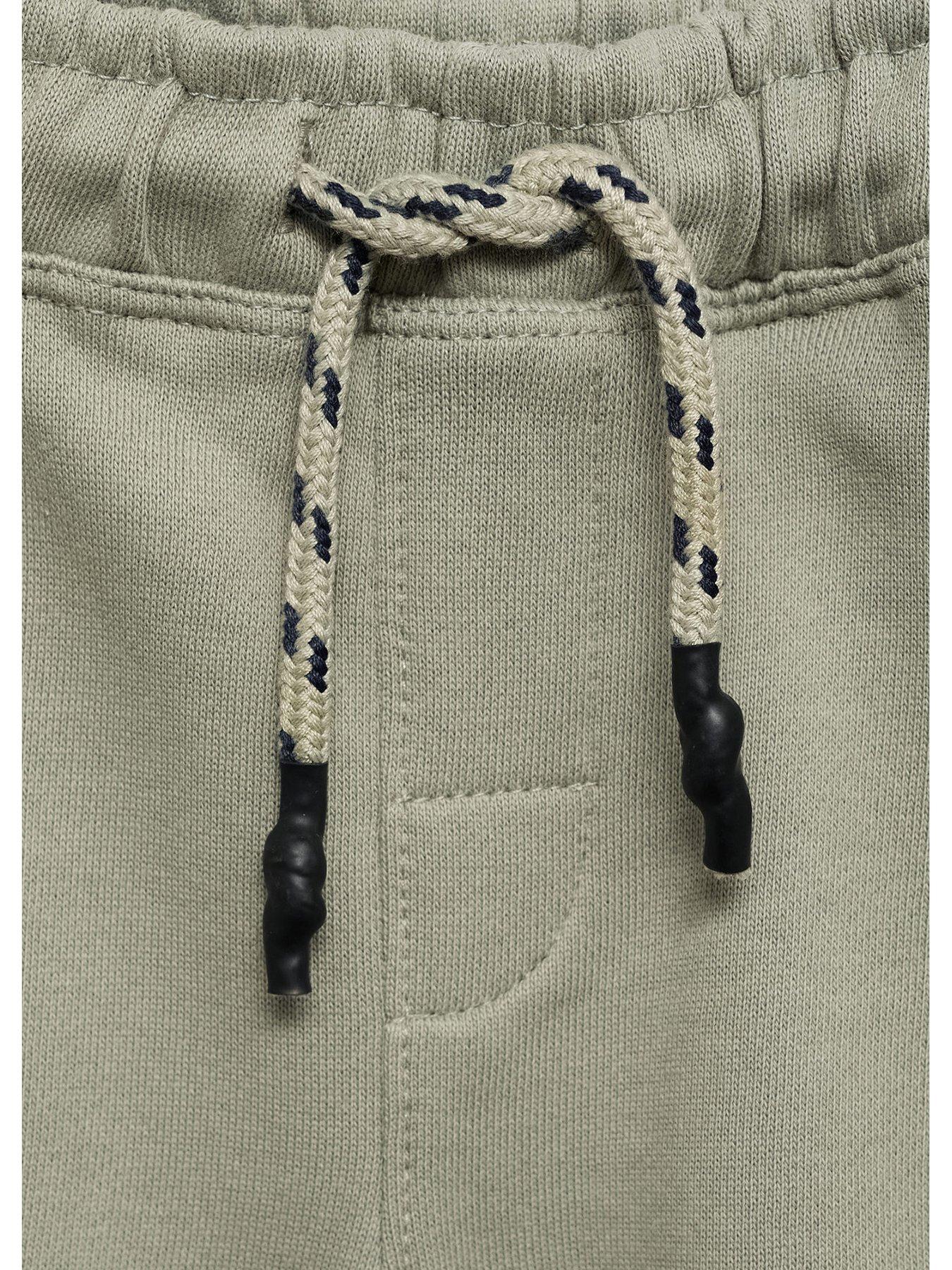  image of mango-boys-sweat-shorts-khaki