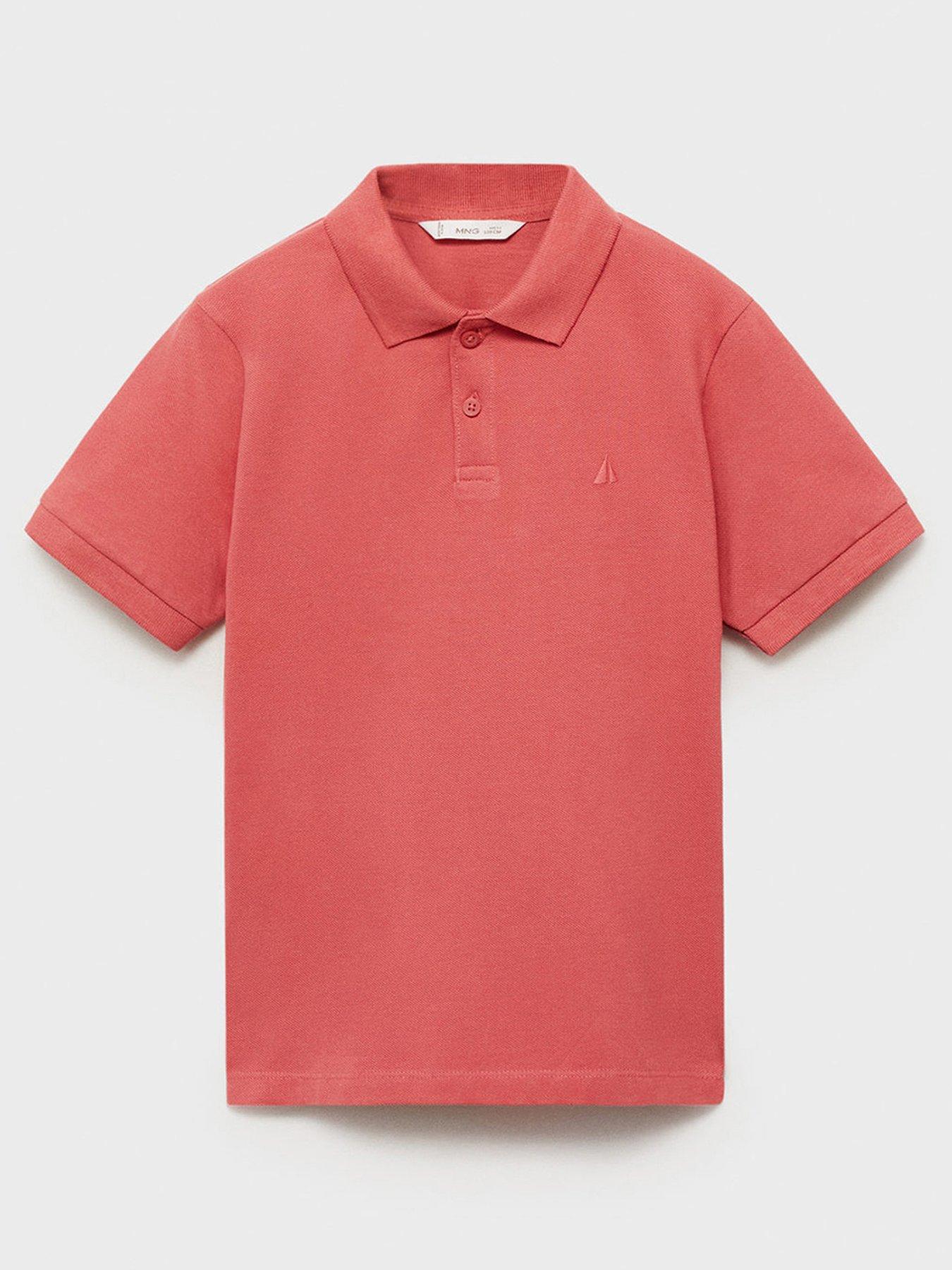 mango-boys-short-sleeve-polo-shirt-red