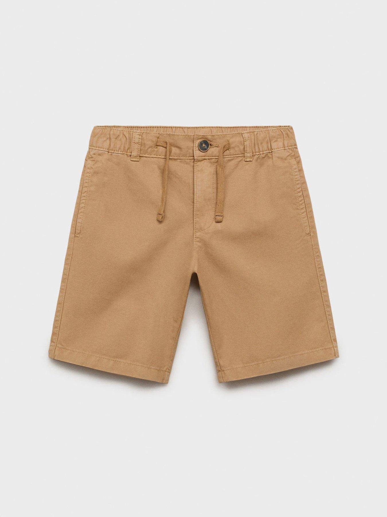  image of mango-boys-bermuda-shorts-yellow