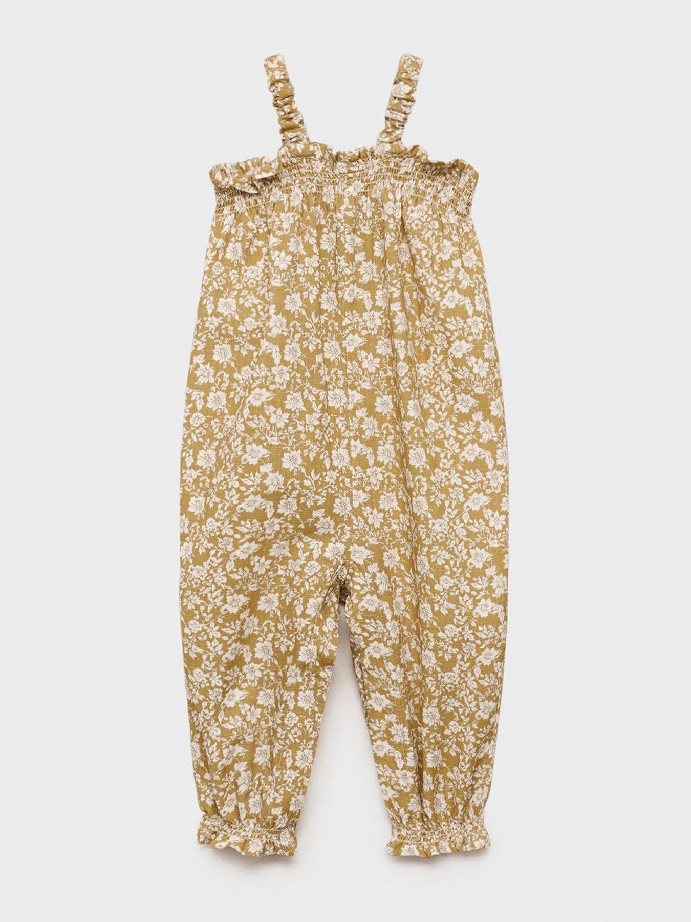 mango-baby-girls-printed-jumpsuit-yellow