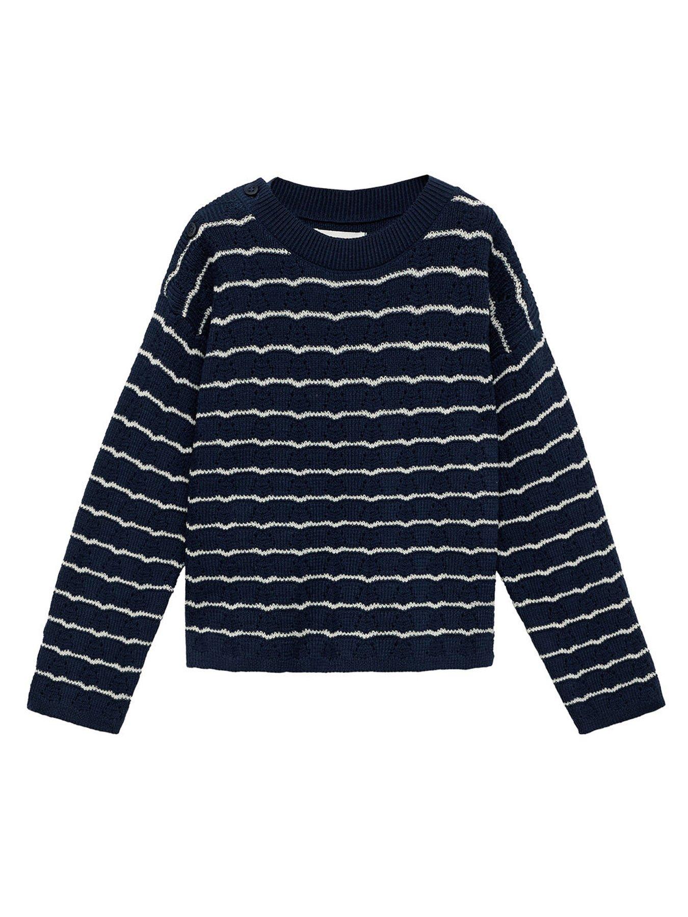 mango-younger-girls-knitted-ula-co-ord-jumper-navy