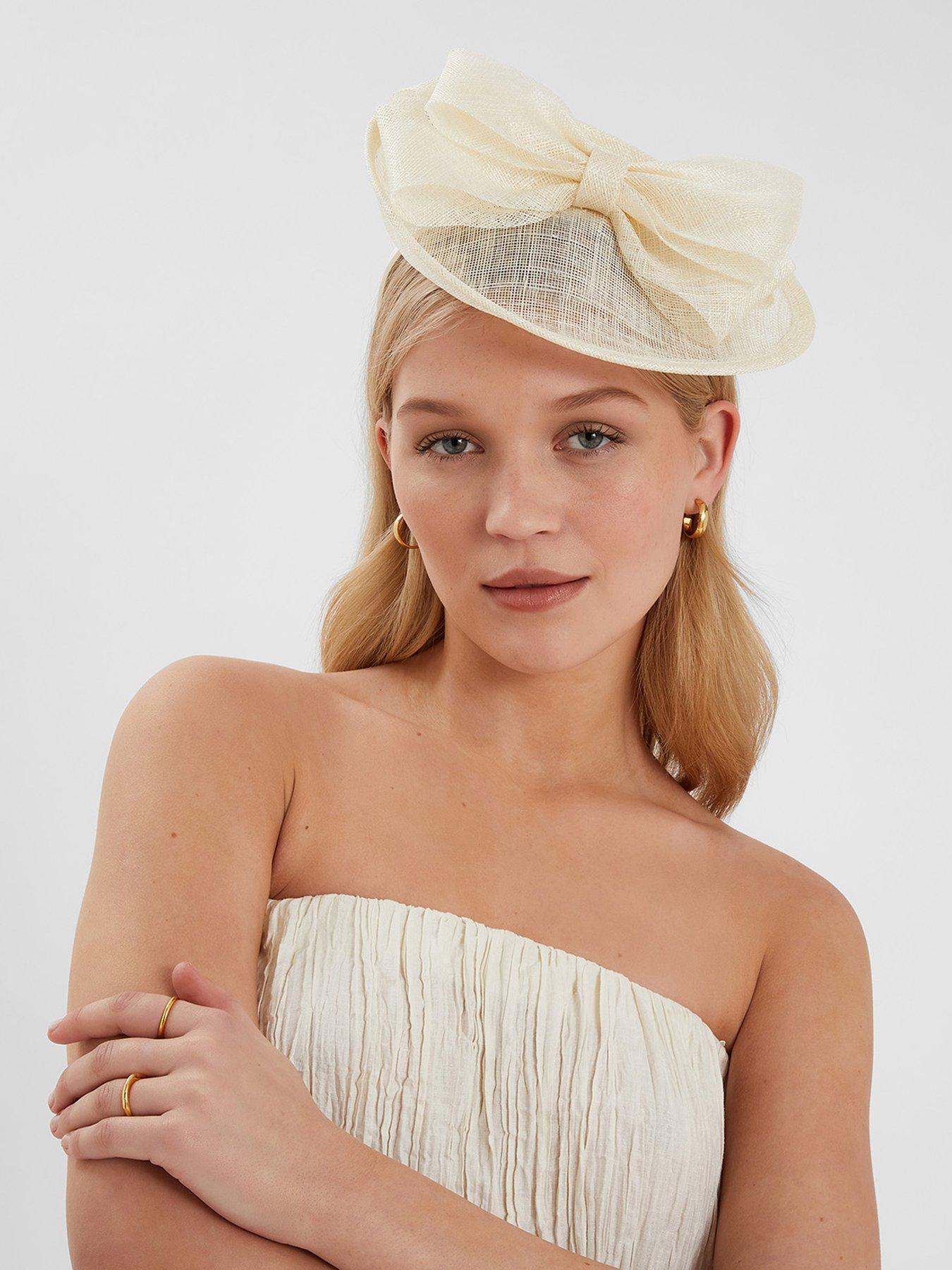 Image 2 of 4 of Accessorize Bella Bow Mini - Ivory - Cream