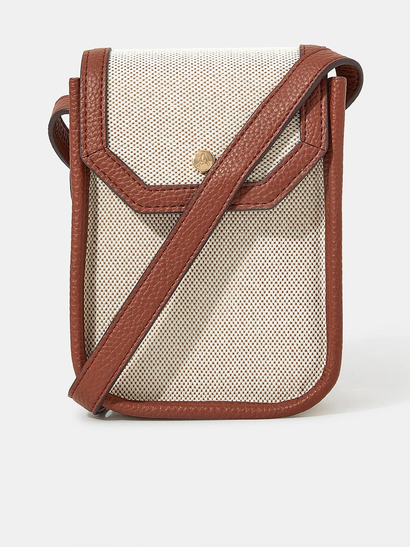 undefined Canvas Mix Phone Bag - Natural