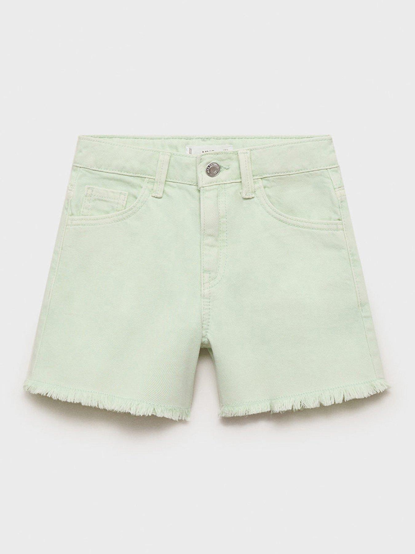 mango-girls-denim-shorts-aqua