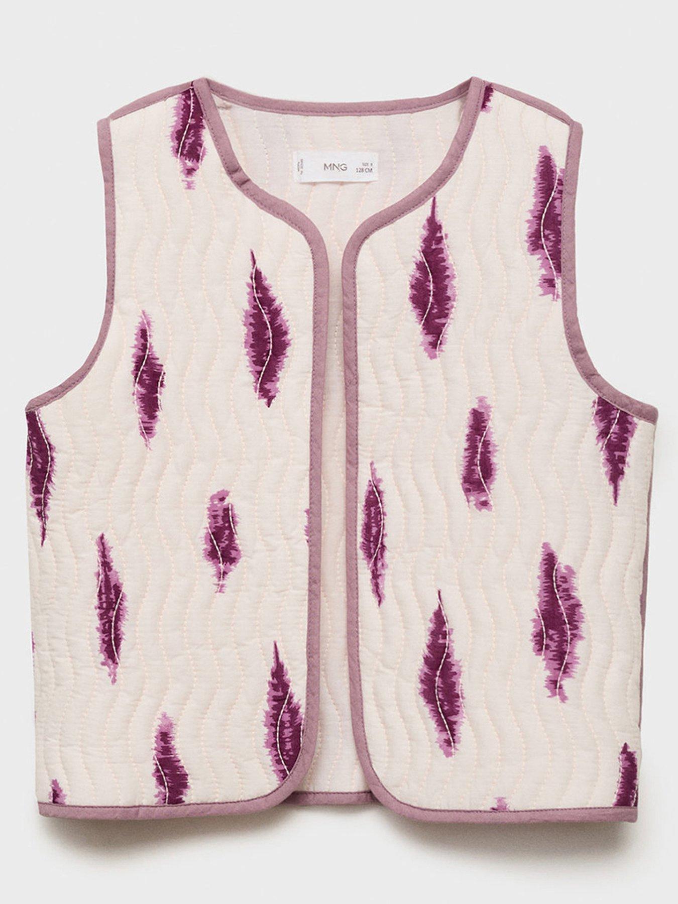 mango-girls-printed-waistcoat-pink