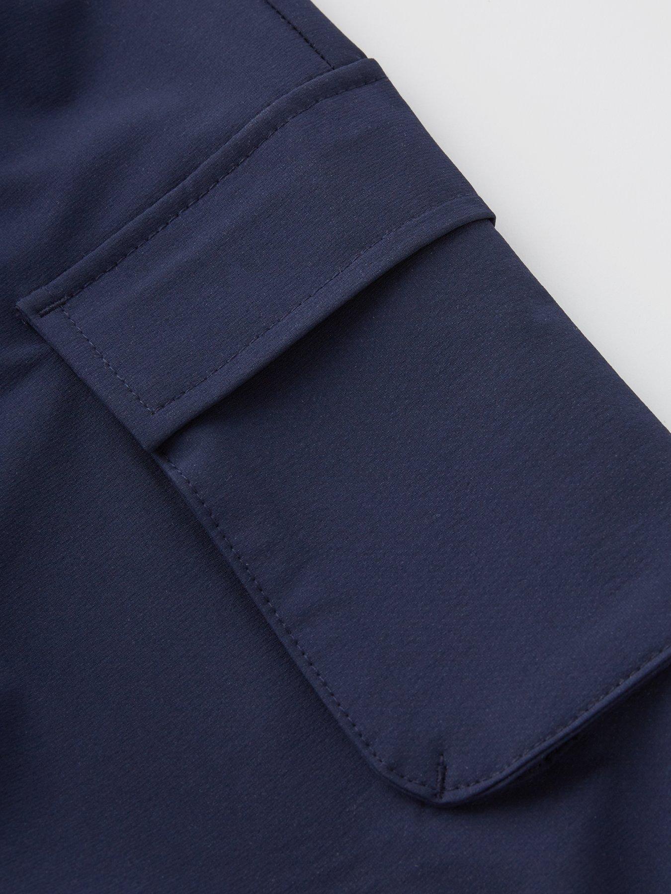 Image 4 of 4 of The Very Collection Boys Technical Trousers - Navy