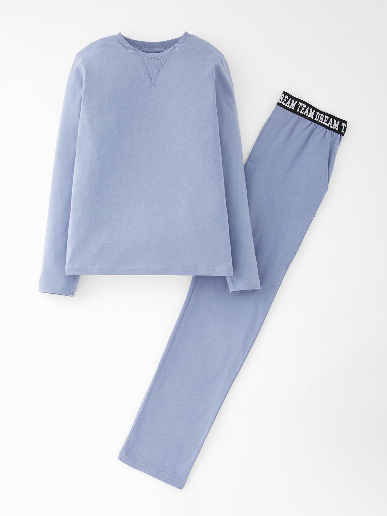 Image 1 of 4 of Mini V by Very Boys Detail Waistband Single Pyjama Set - Multi