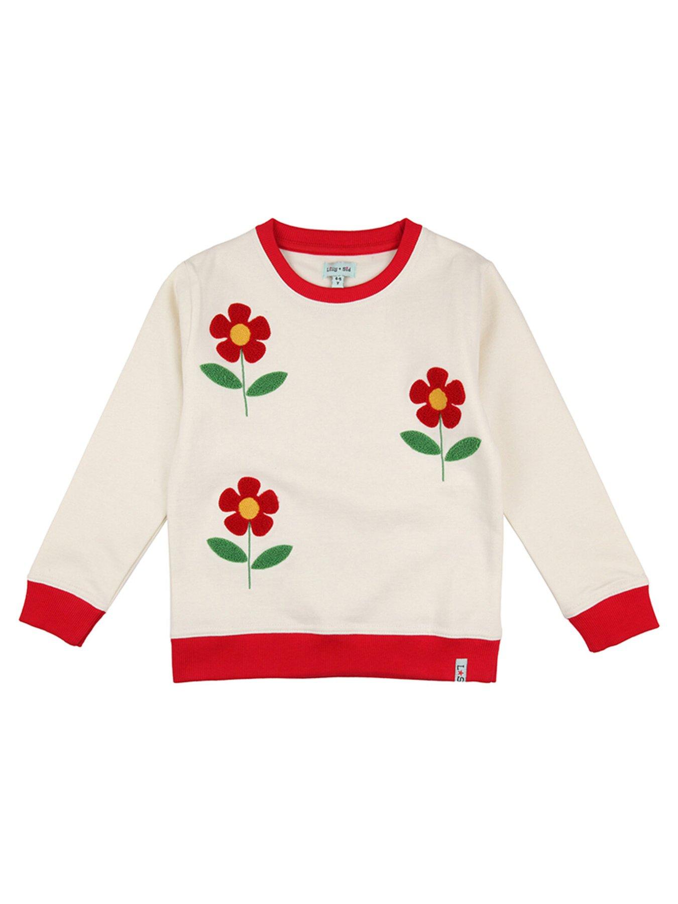 lilly-sid-girls-flower-embroidered-sweatshirt-neutral