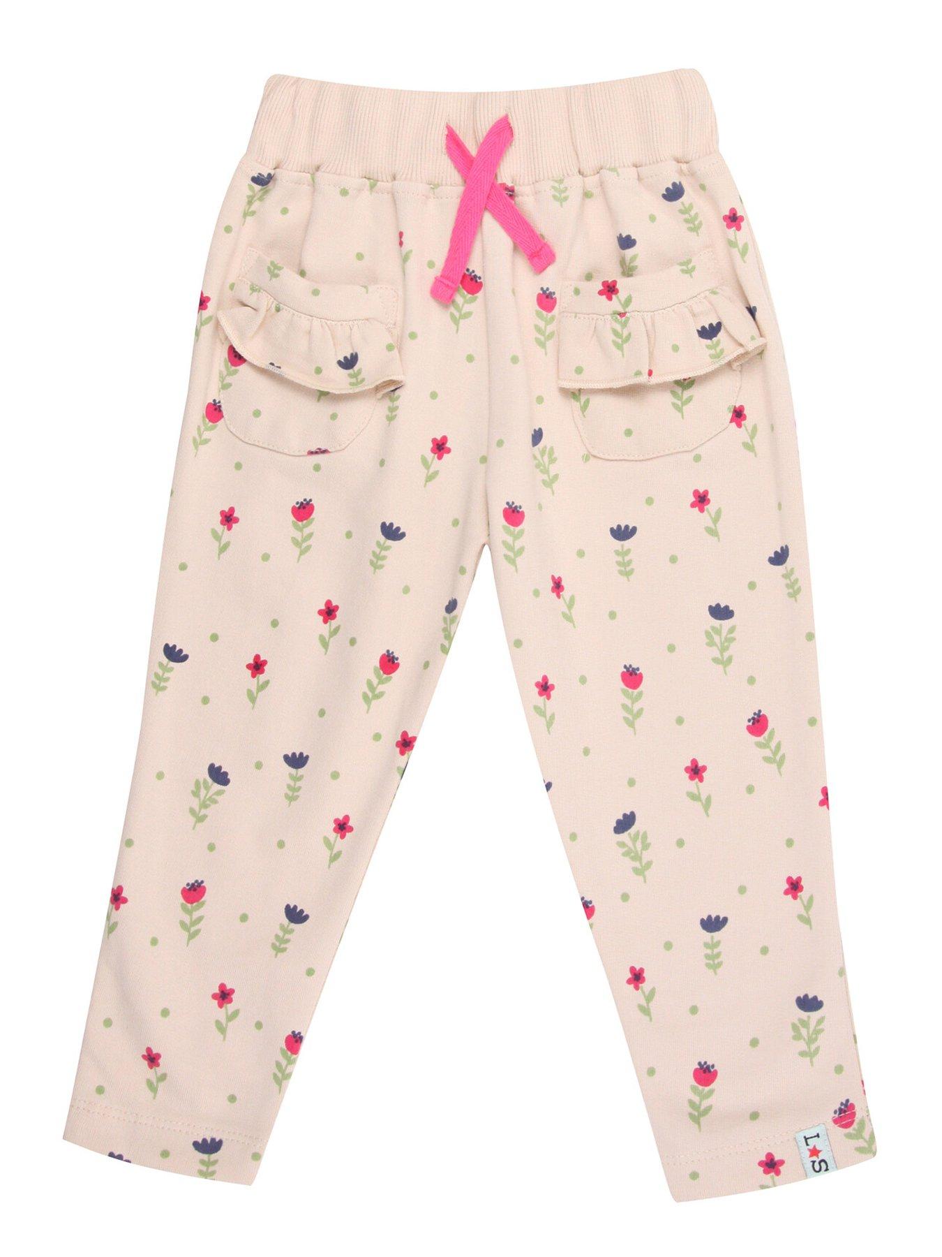 lilly-sid-girls-floral-print-jogger-neutral-multi