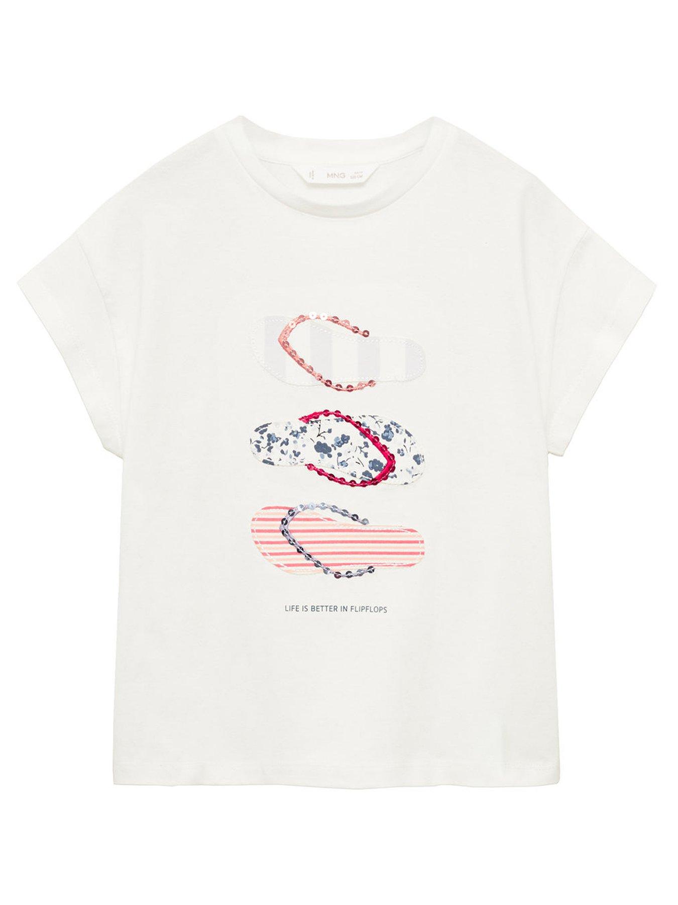 mango-girls-flip-flop-short-sleeve-tshirt-light-cream
