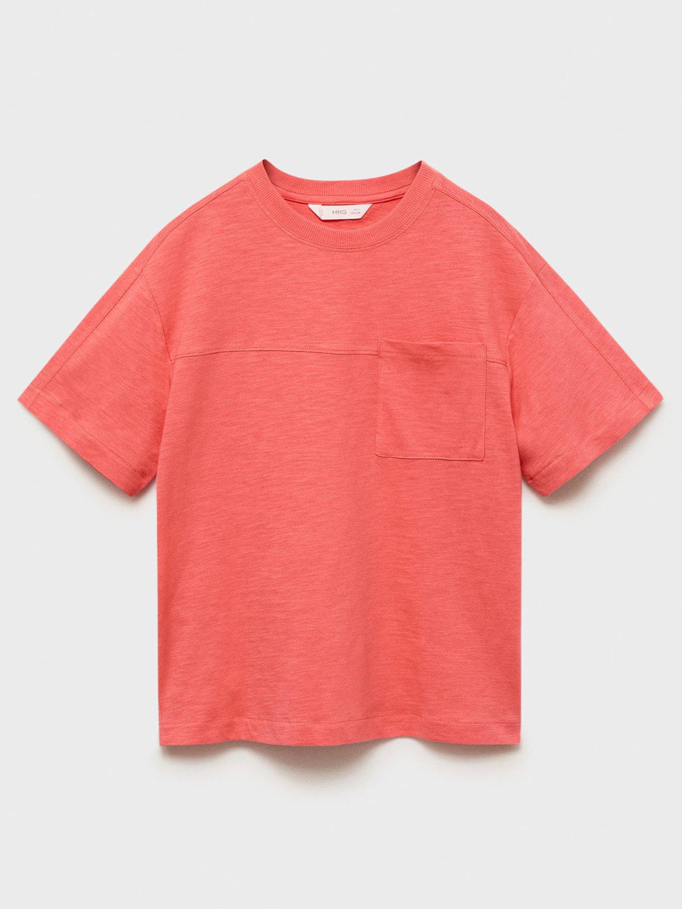 mango-boys-slub-jersey-short-sleeve-t-shirt-red-red