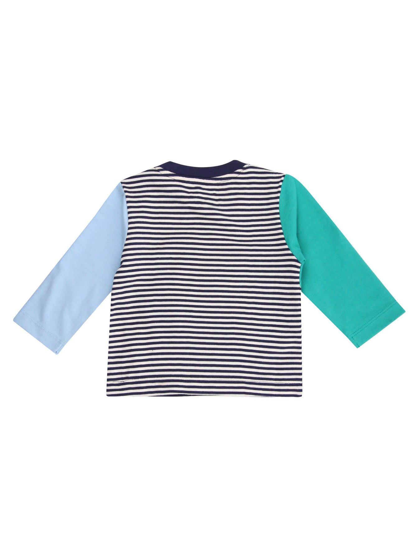  image of lilly-sid-baby-boys-dragon-sleeve-cord-top-and-legging-set-multi