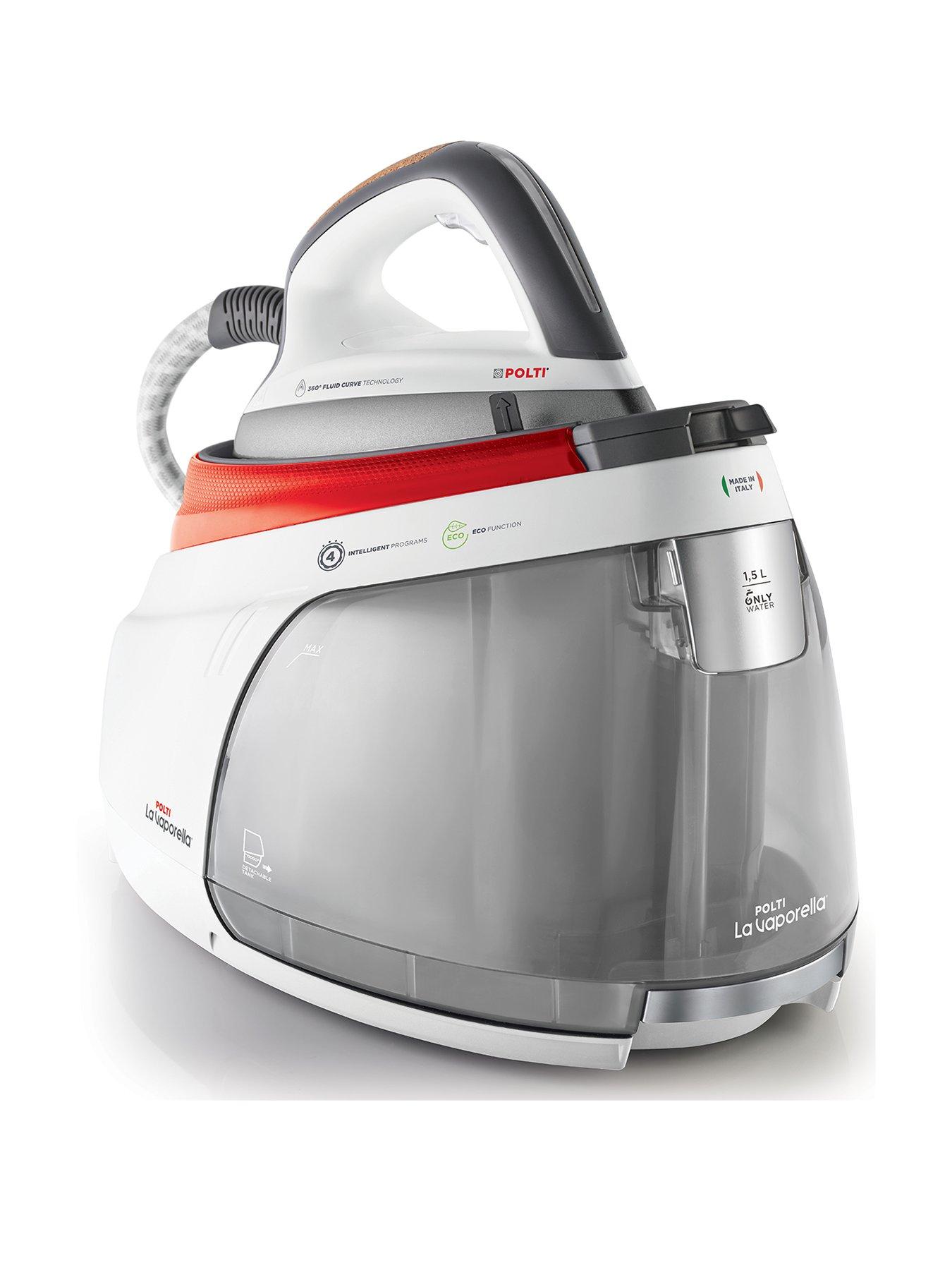 Polti La Vaporella XM84C Steam Generator Iron with Boiler, 7 bar, 1.5 L Tank, Eco Function, Steam Pulse 480g
