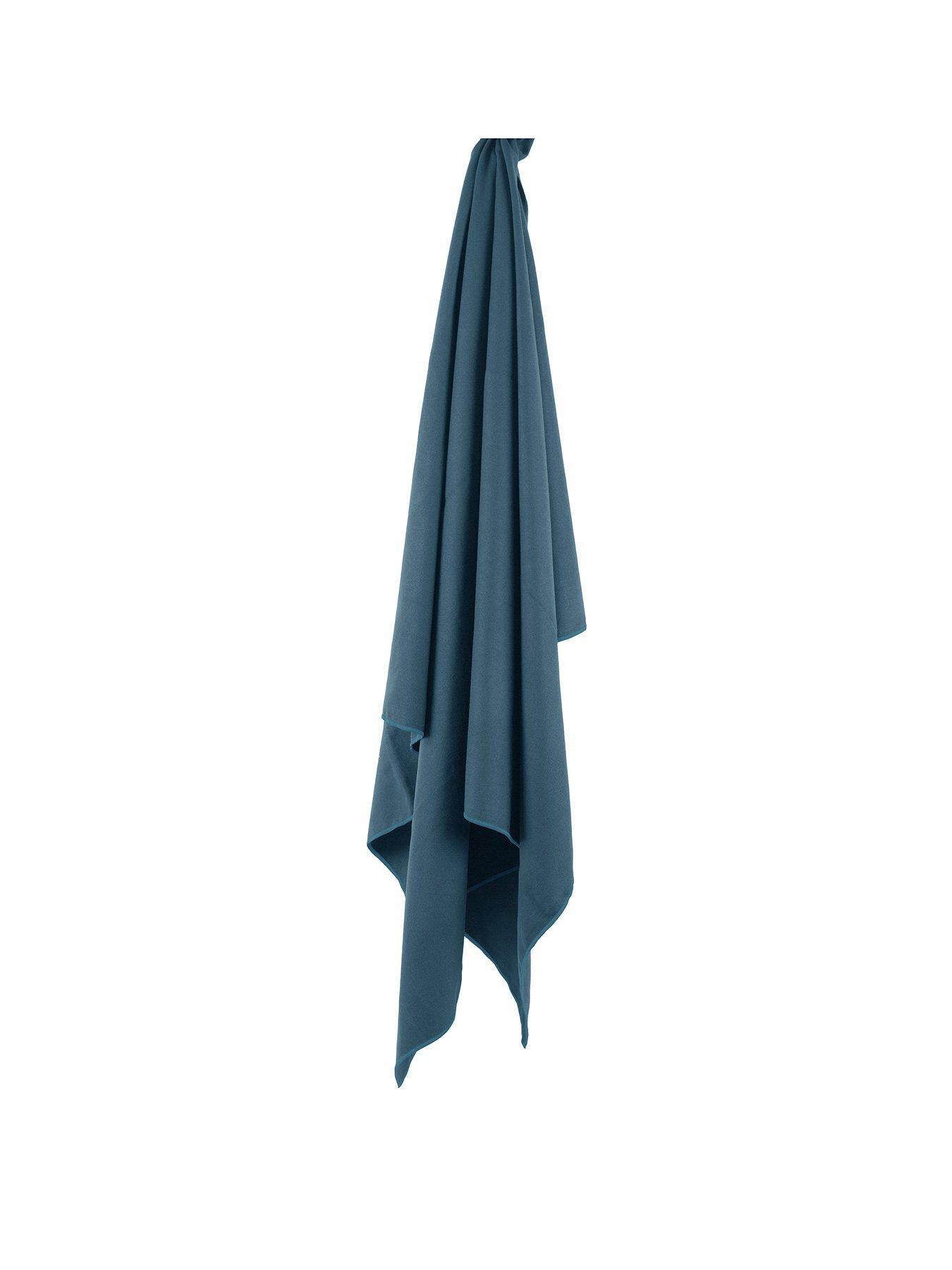  image of lifeventure-recycled-softfibre-trek-towel-navy-blue-extra-large