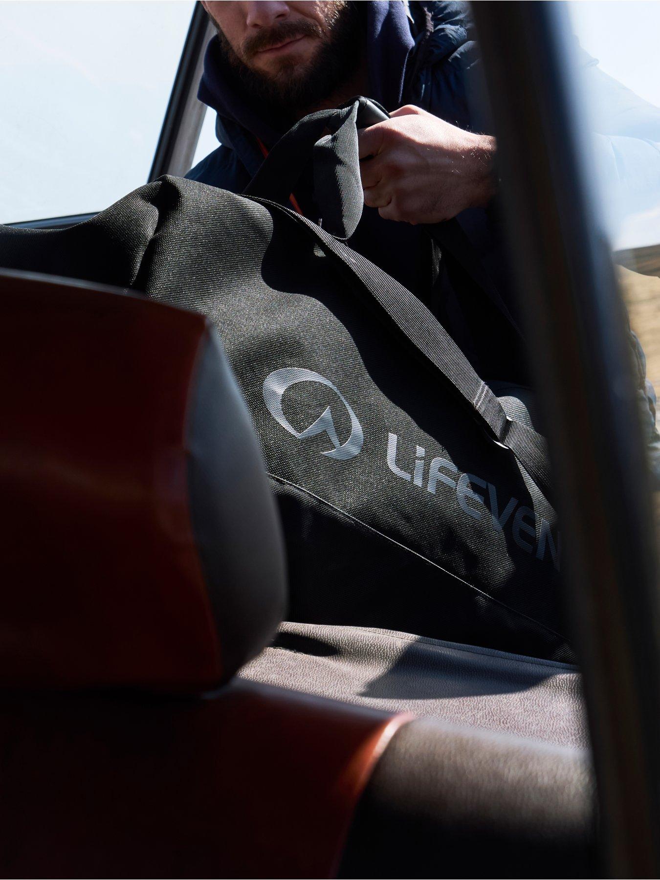 Image 6 of 6 of Lifeventure Expedition Cargo Duffle -&nbsp;50 Litre (Black)