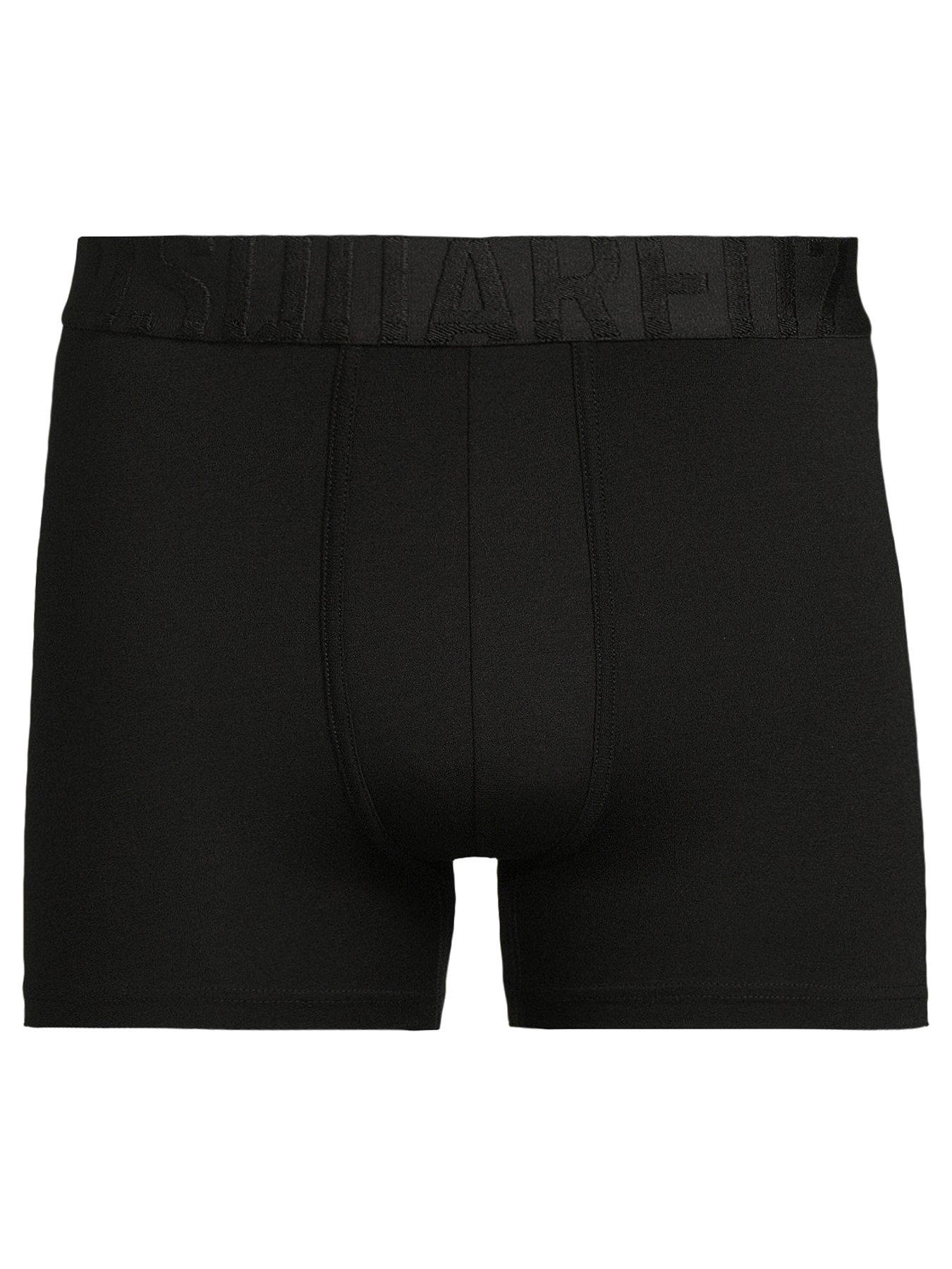  image of dsquared2-dsquared-logo-trunks-black