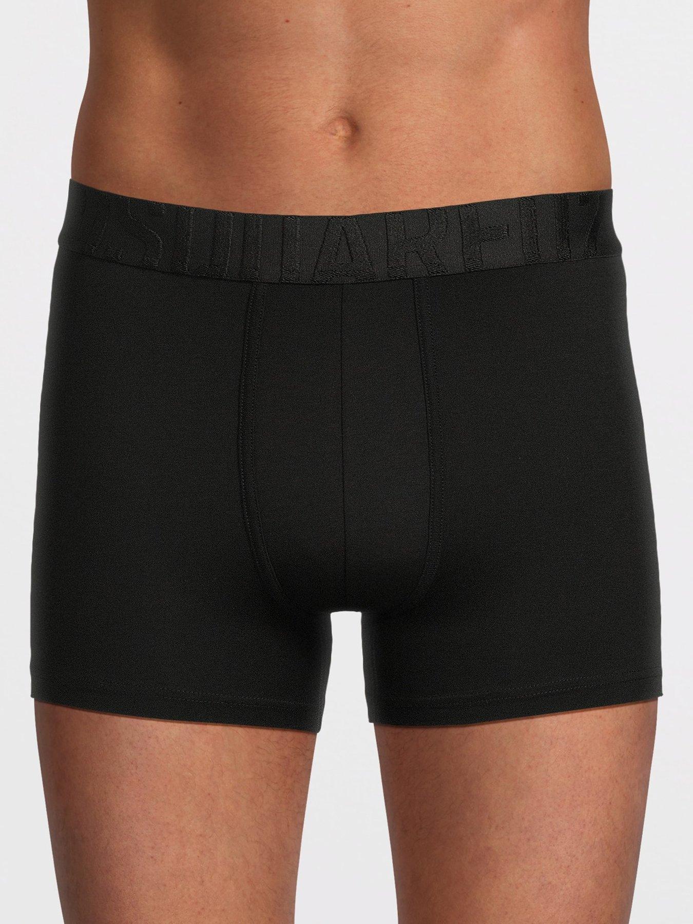  image of dsquared2-dsquared-logo-trunks-black