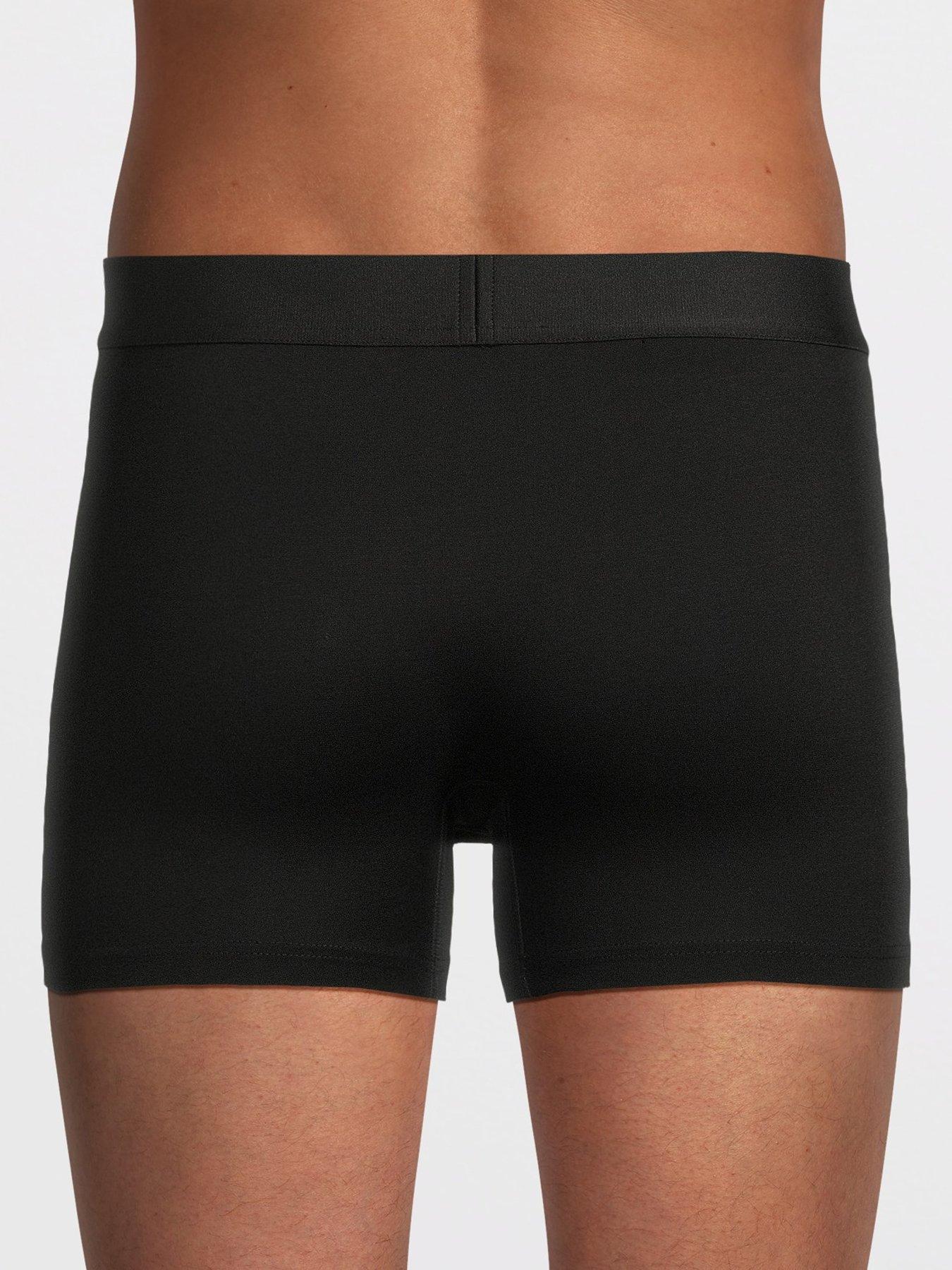 image of dsquared2-dsquared-logo-trunks-black