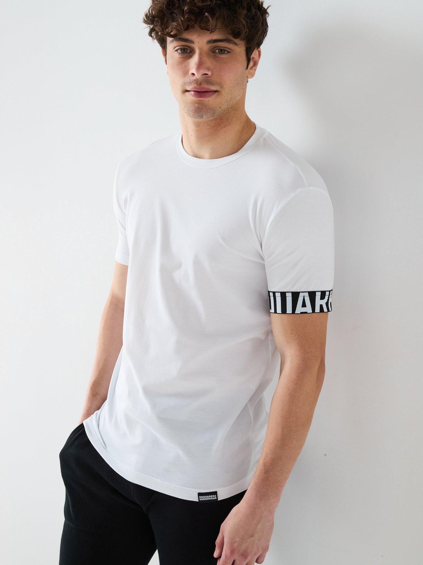  image of dsquared2-dsquared-stretch-cotton-crew-neck-t-shirt-white
