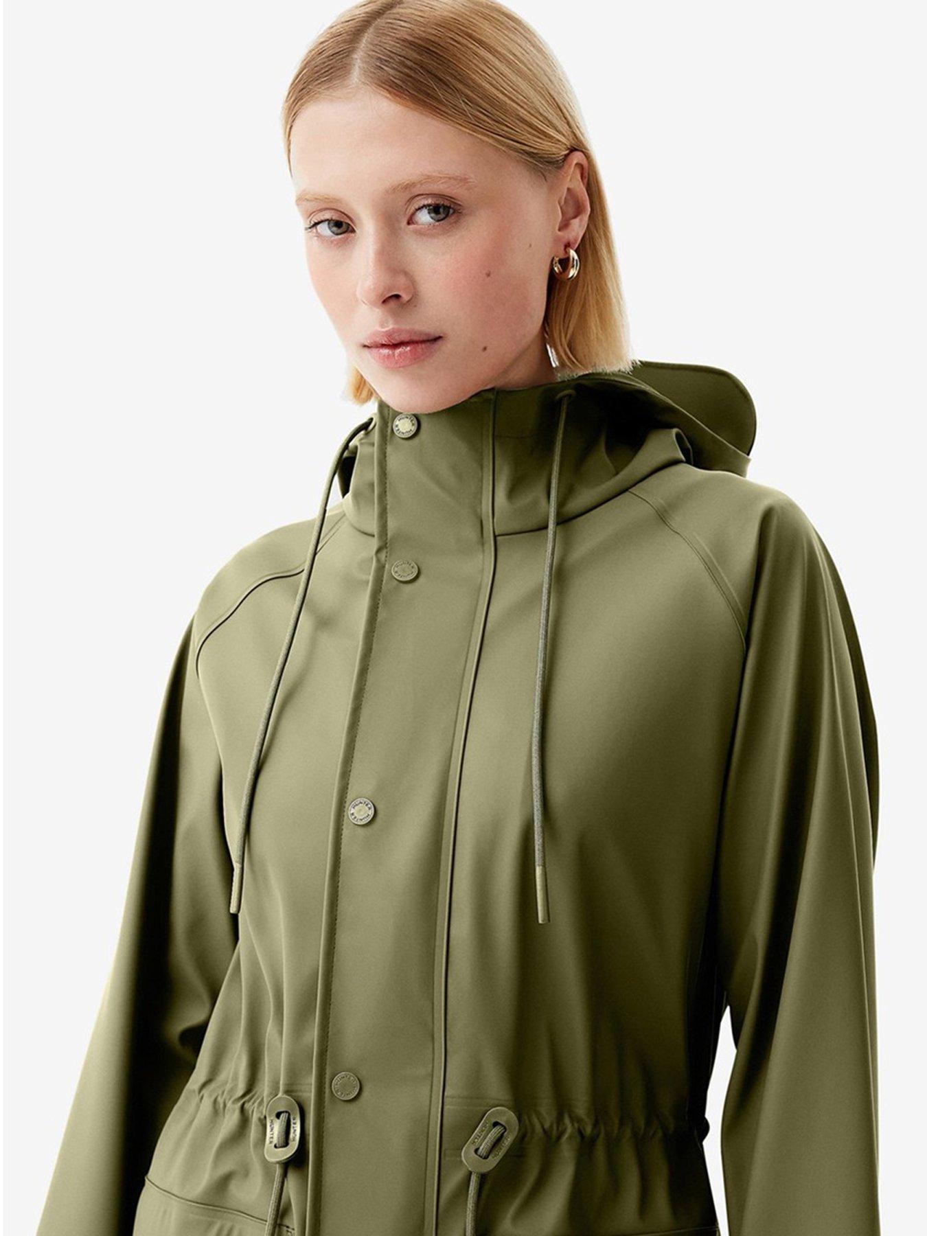 Image 4 of 4 of Hunter Pu Parka - Green