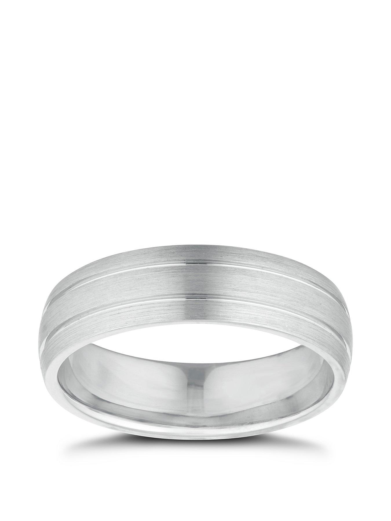 h-samuel-sterling-silver-wedding-band-patterned-mens-wedding-band