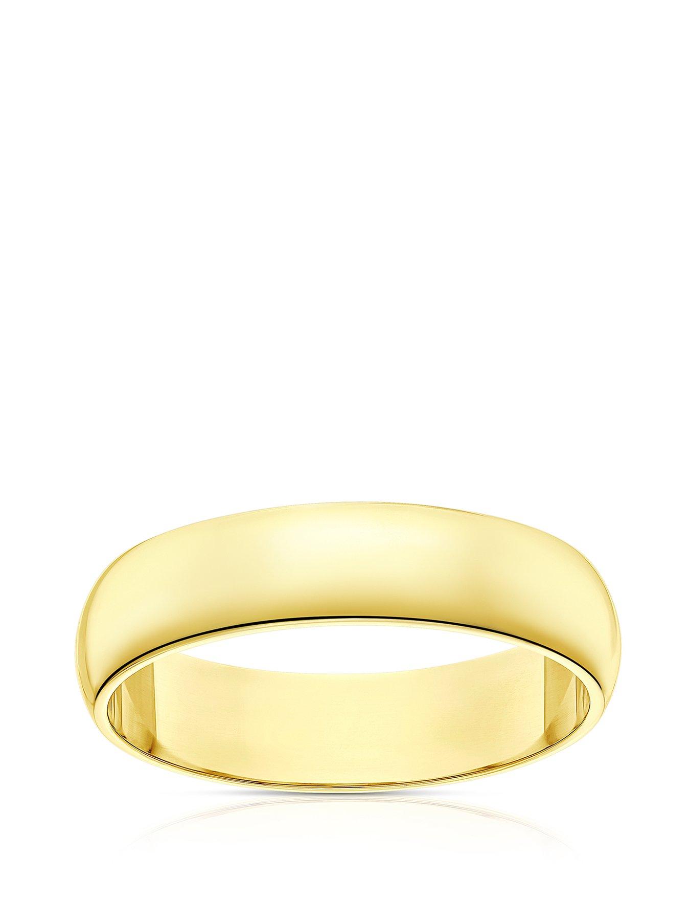 h-samuel-9ct-yellow-gold-wedding-band-5mm-gents-wedding-band