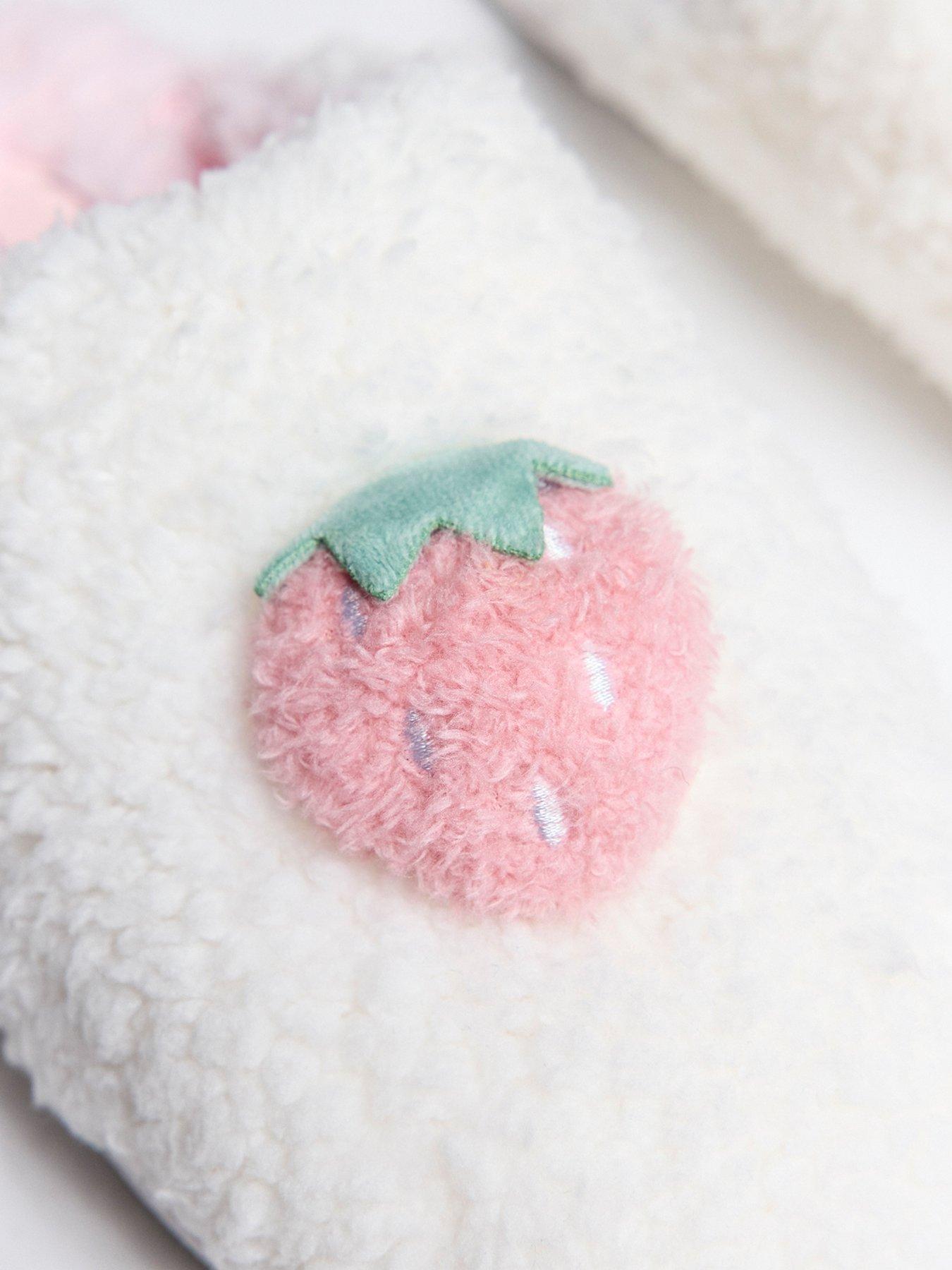 image of boux-avenue-strawberry-slipper-mule-ivory-mix
