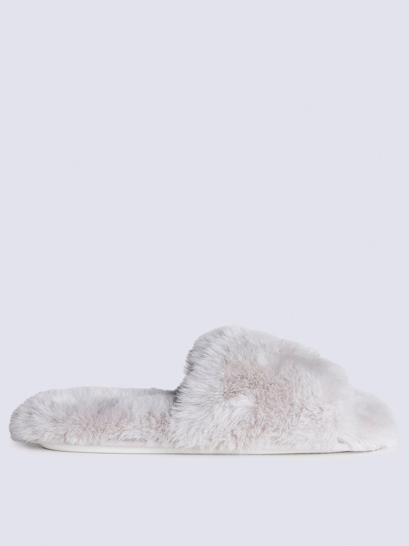 boux-avenue-rosebud-slider-slipper-grey