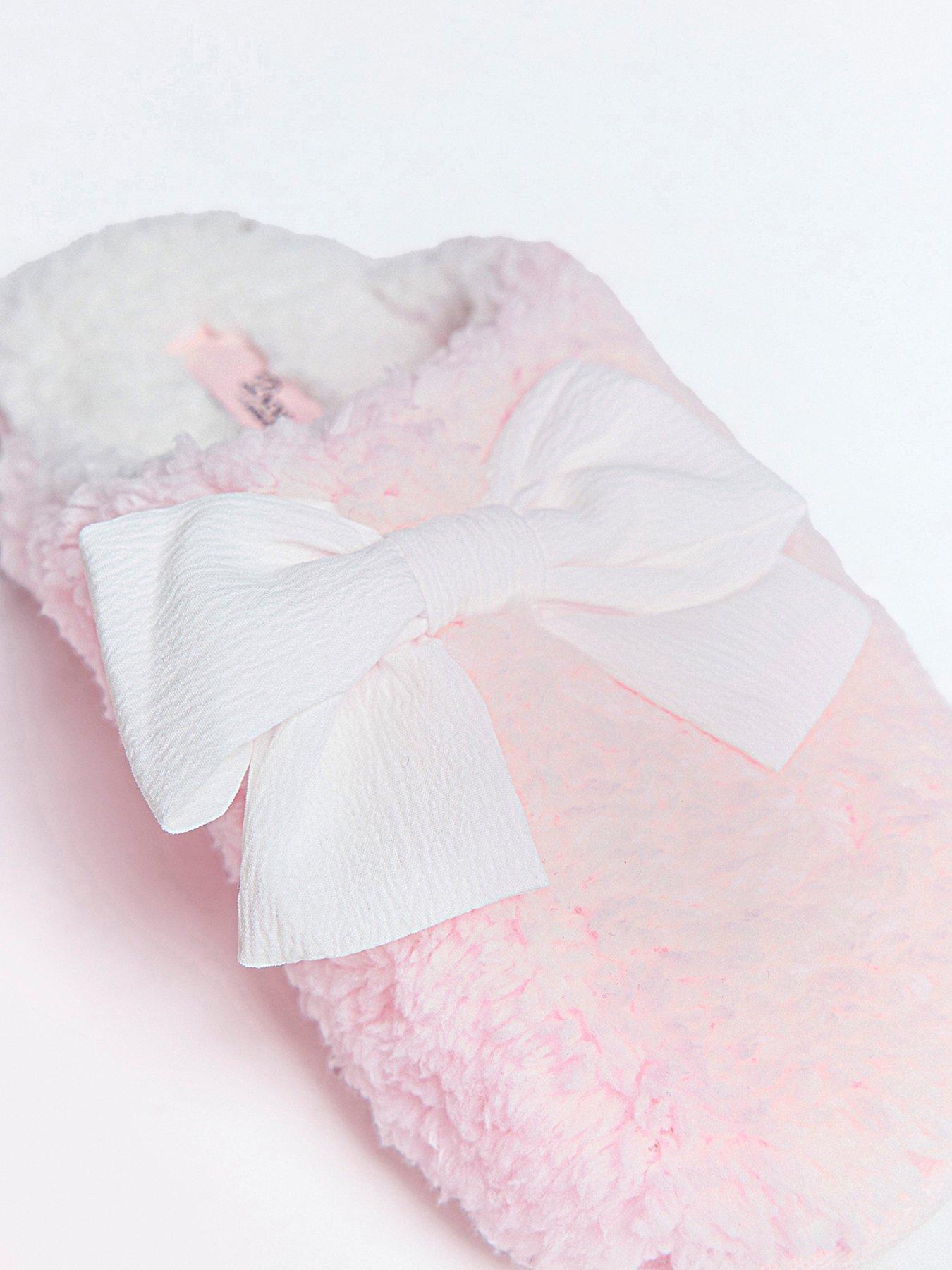  image of boux-avenue-boux-avenue-pretty-bow-mule-pink-mix